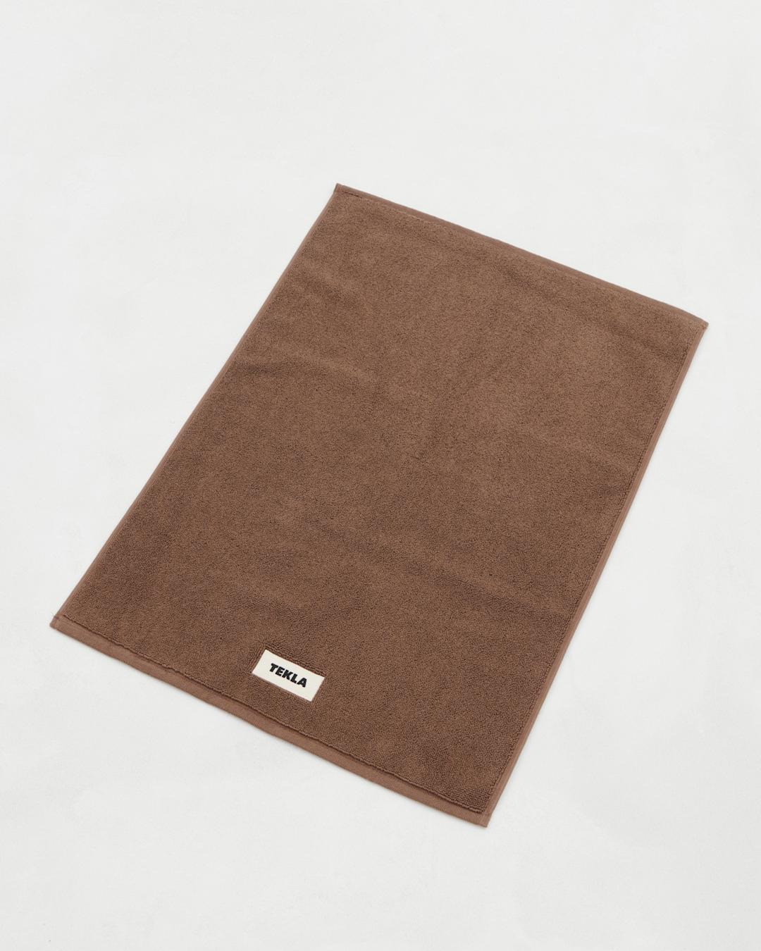 Kodiak Brown Bath Mat by Tekla