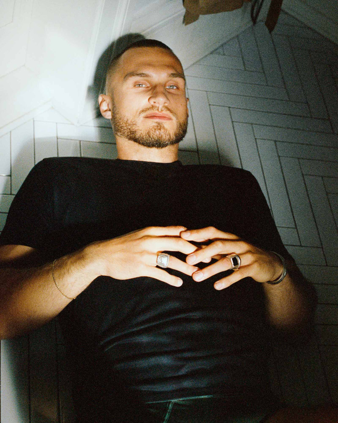 The Midweight T-Shirt in Black by CDLP