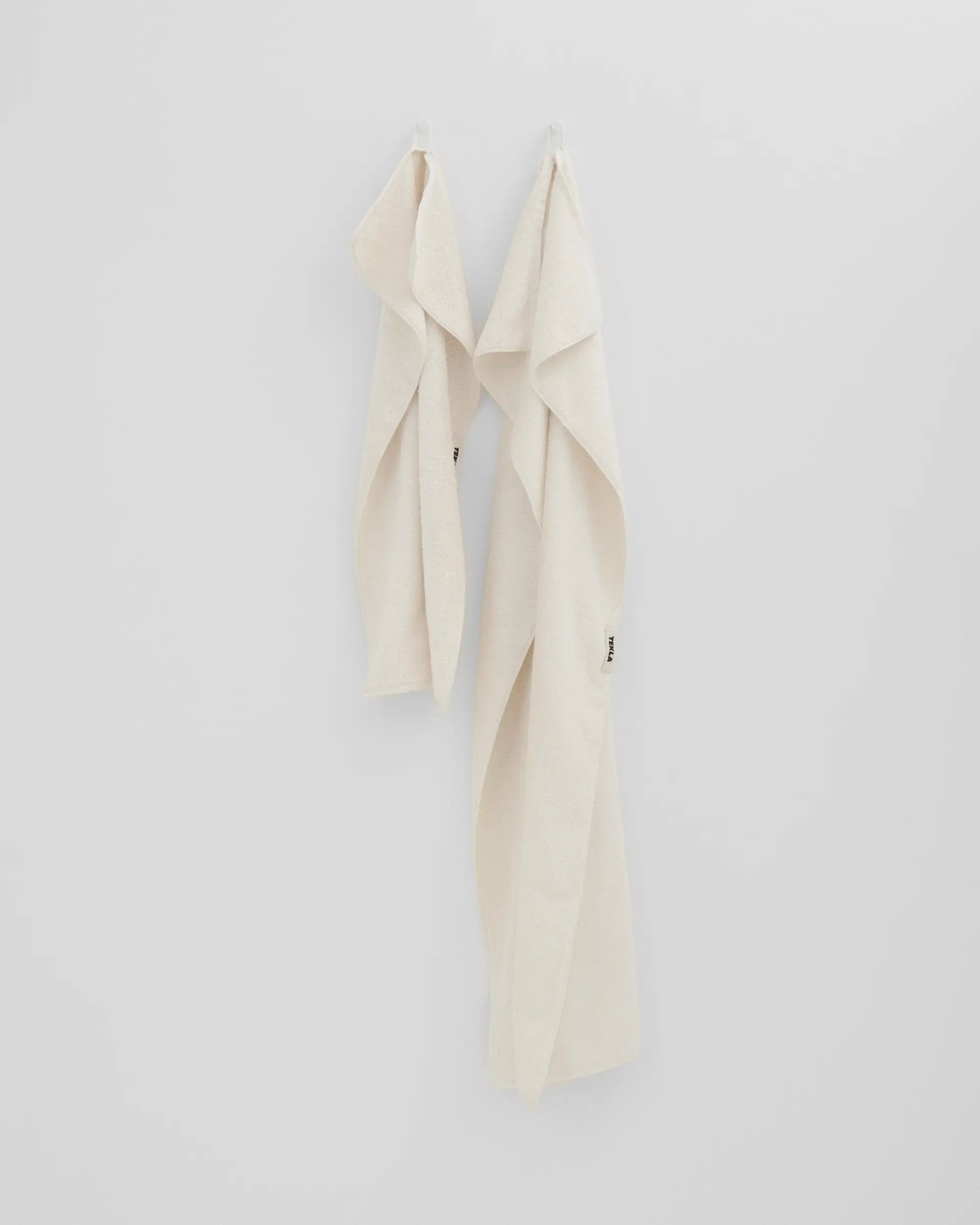 The Towels in Ivory by Tekla