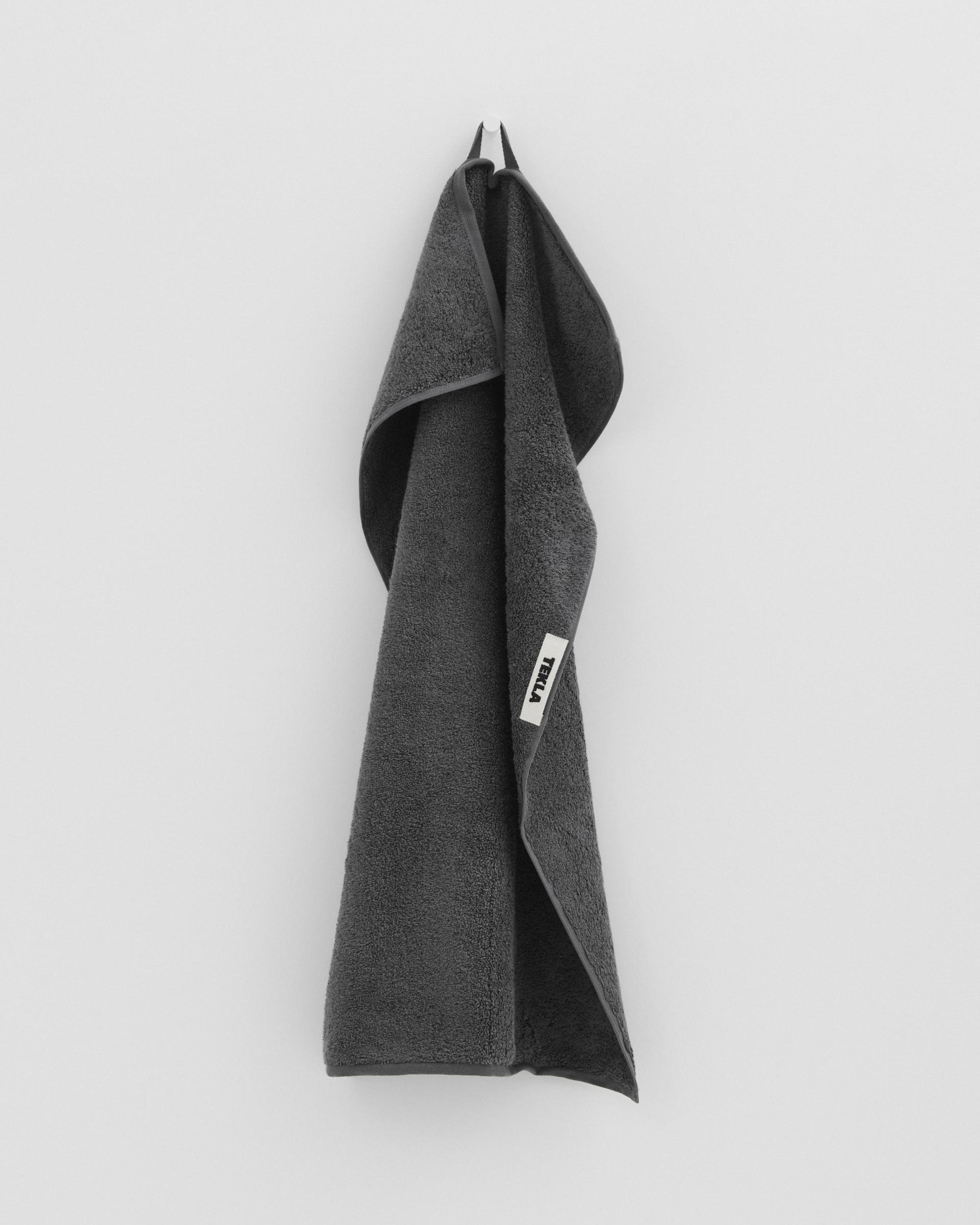 The Towels in Charcoal Grey by Tekla