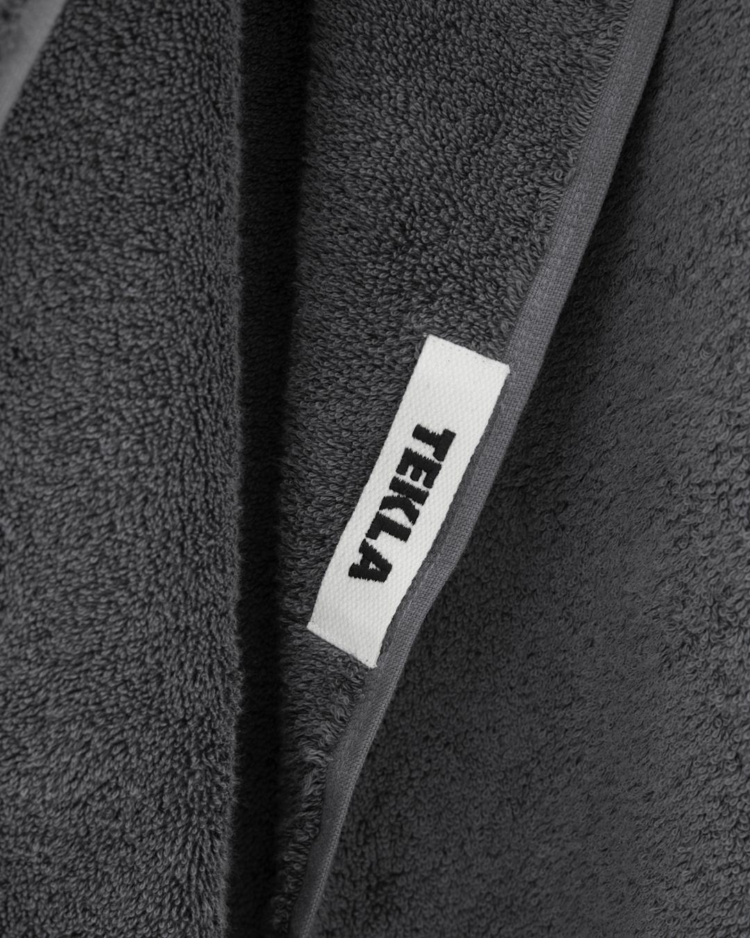 The Towels in Charcoal Grey by Tekla