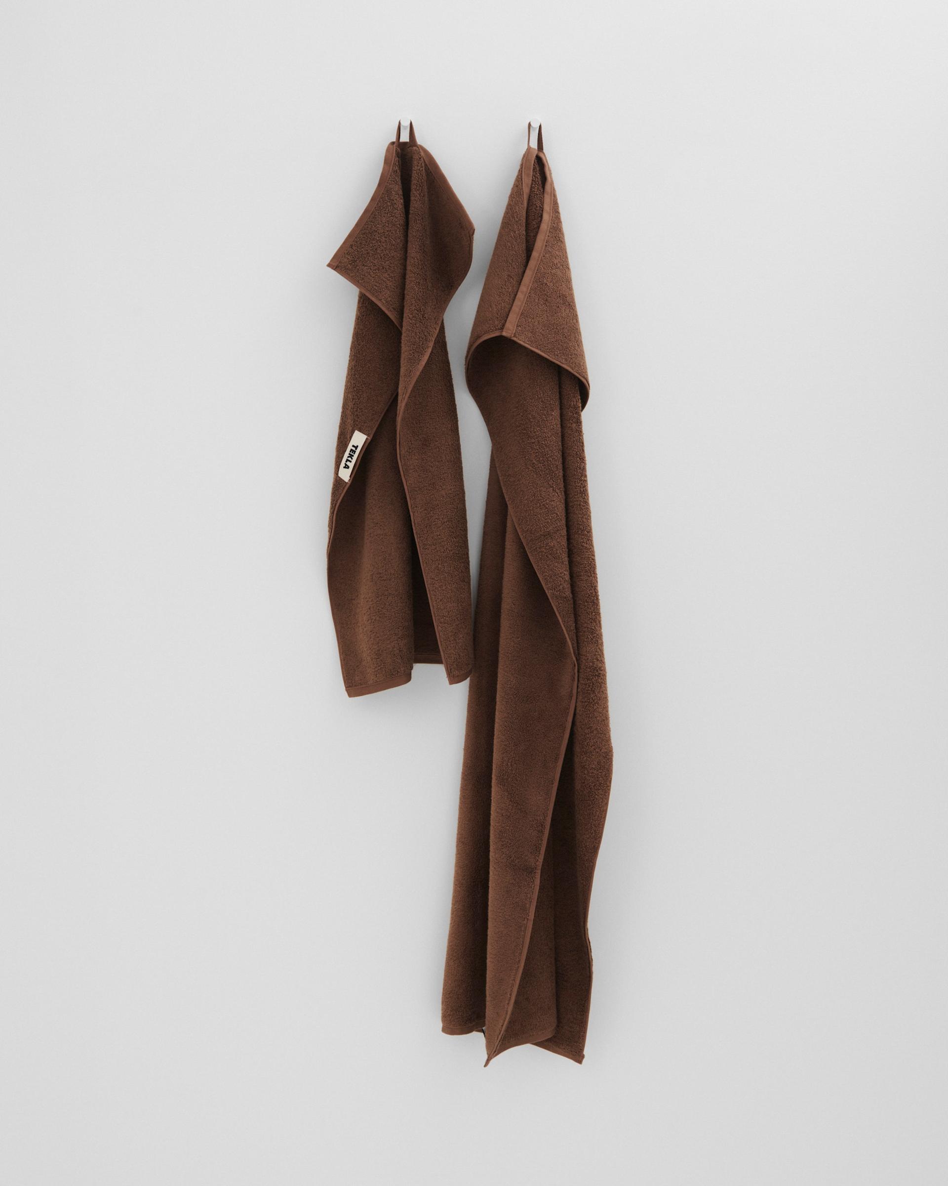 The Towels in Kodiak Brown by Tekla