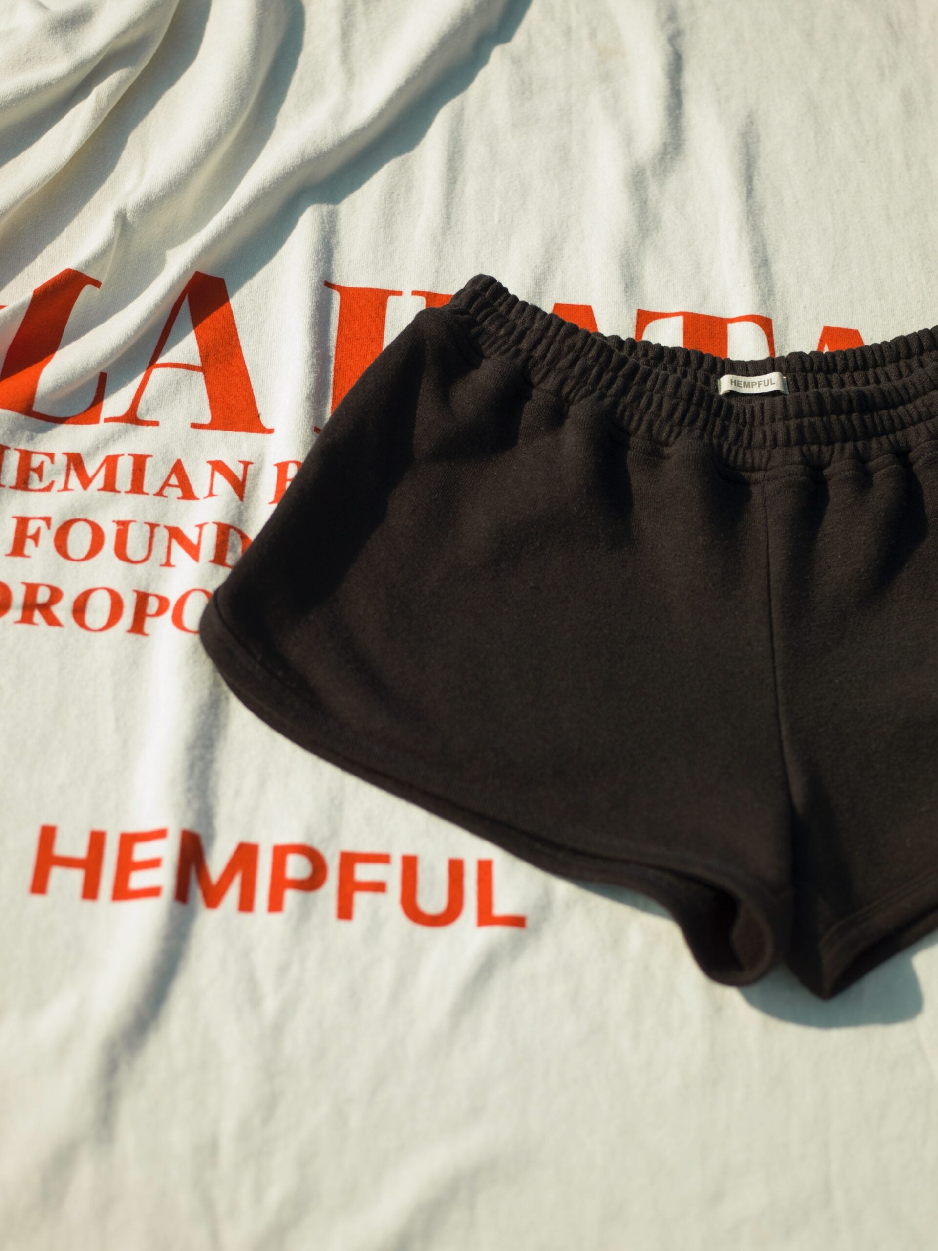 Hempful Cindy Shorts in Black