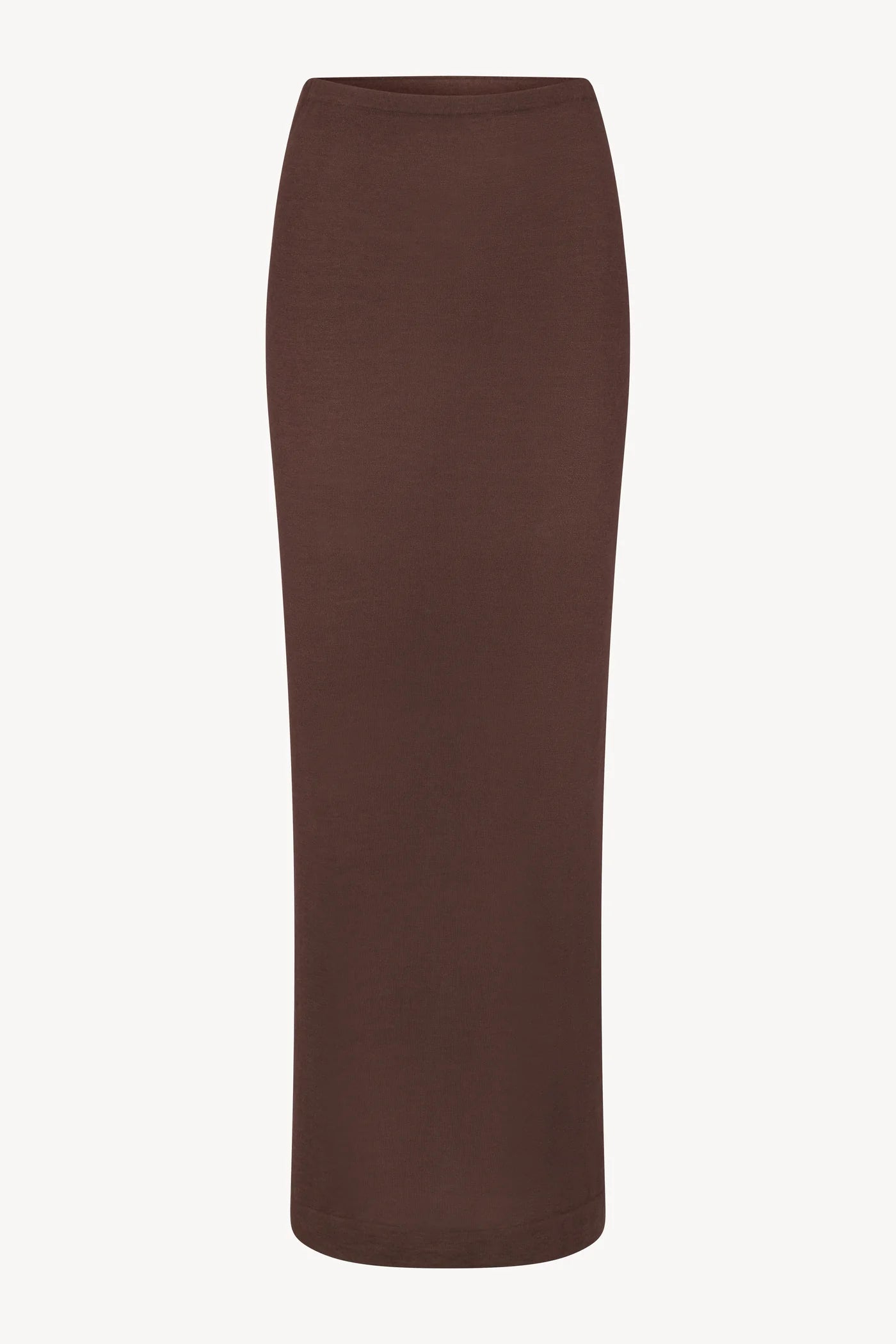 Éterne Emma Cashmere Skirt in Chocolate