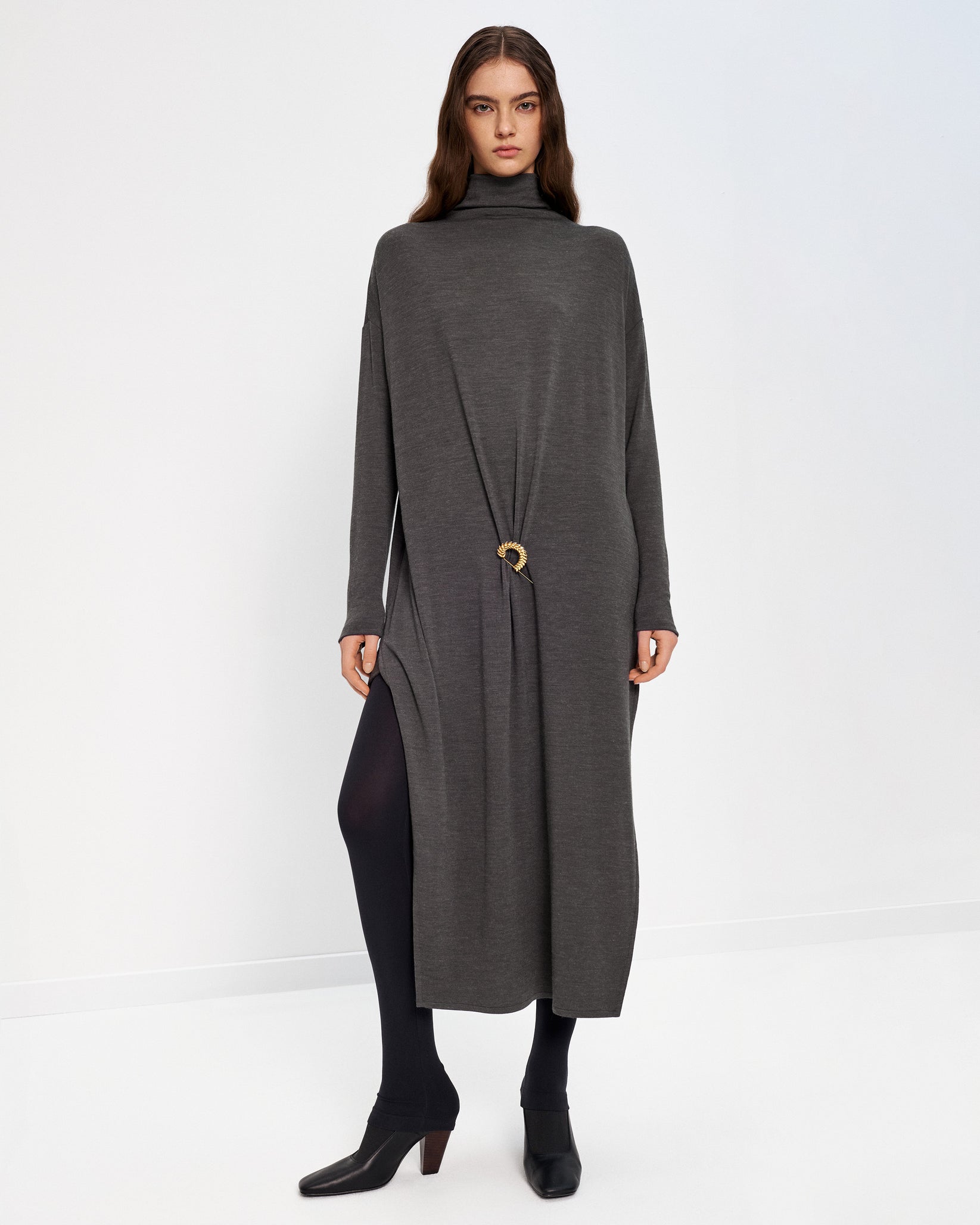 The Brooch Dress by Bevza