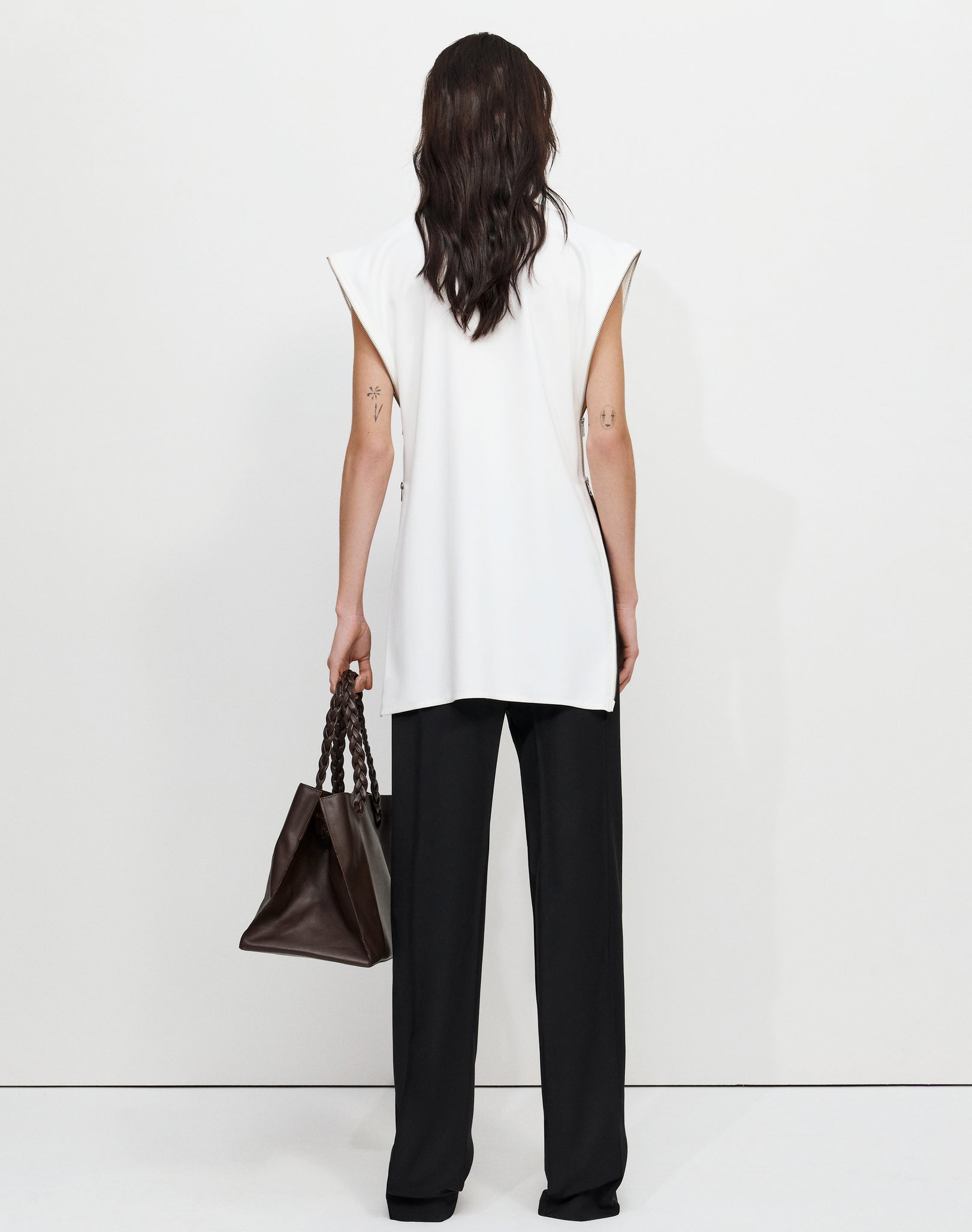 The Zipper Tunic Top by Bevza