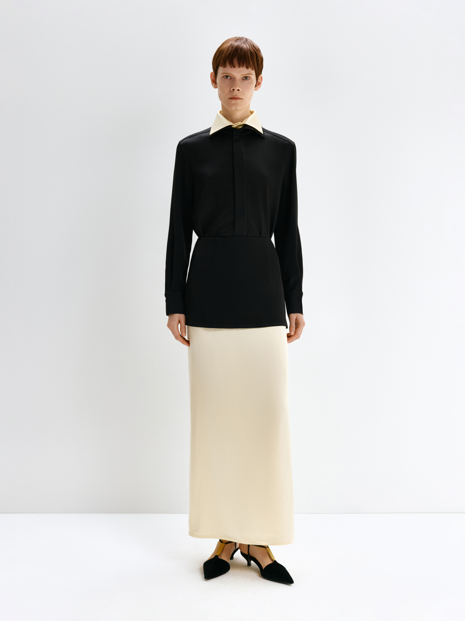 The Double Color Shirt by Bevza