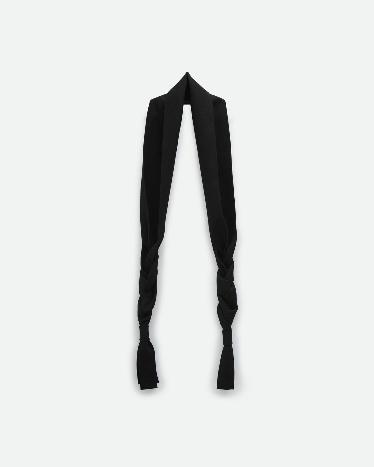 The Double-Faced Scarf in Black by Bevza