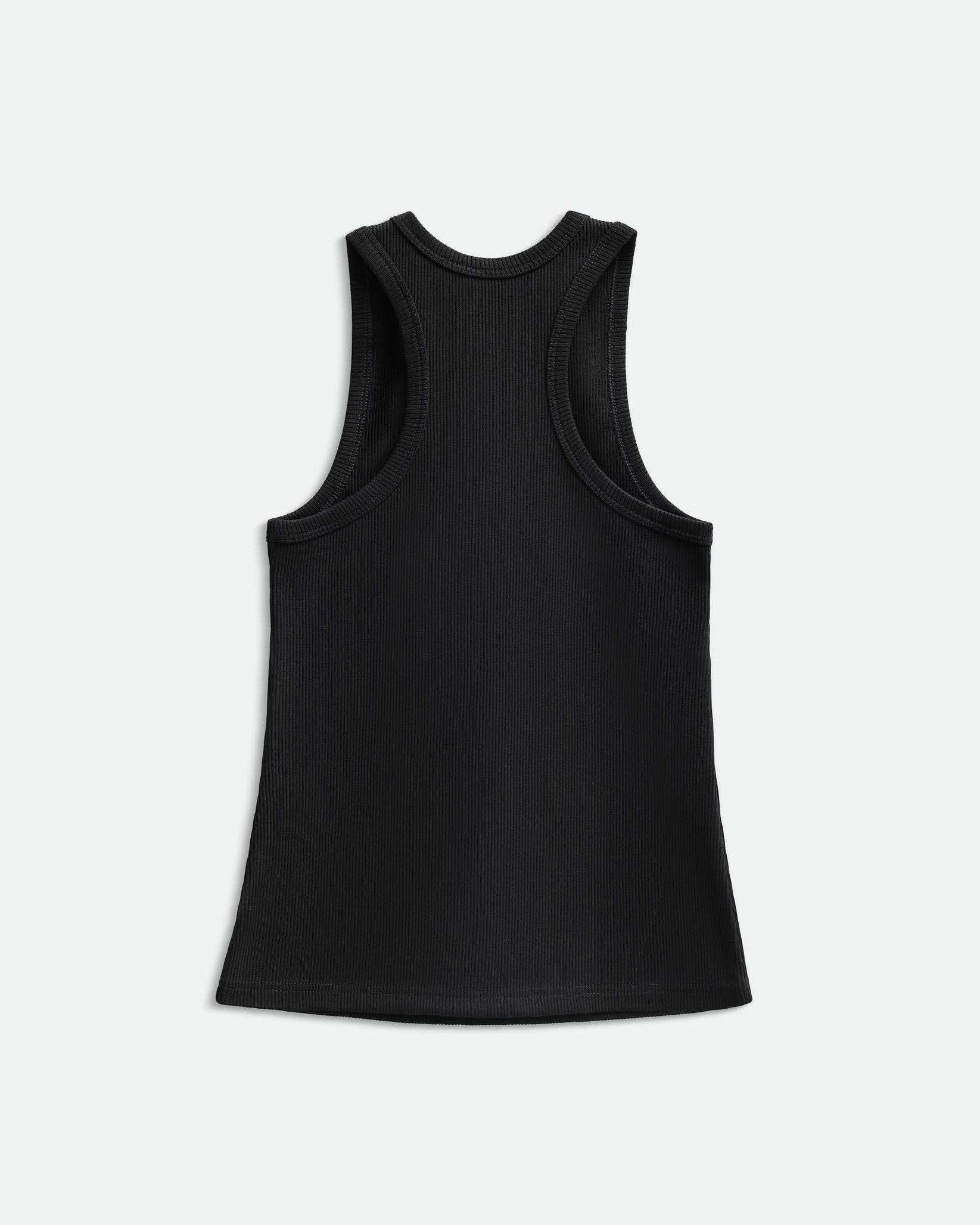 The BB Monogram Tank Top in Black by Bevza