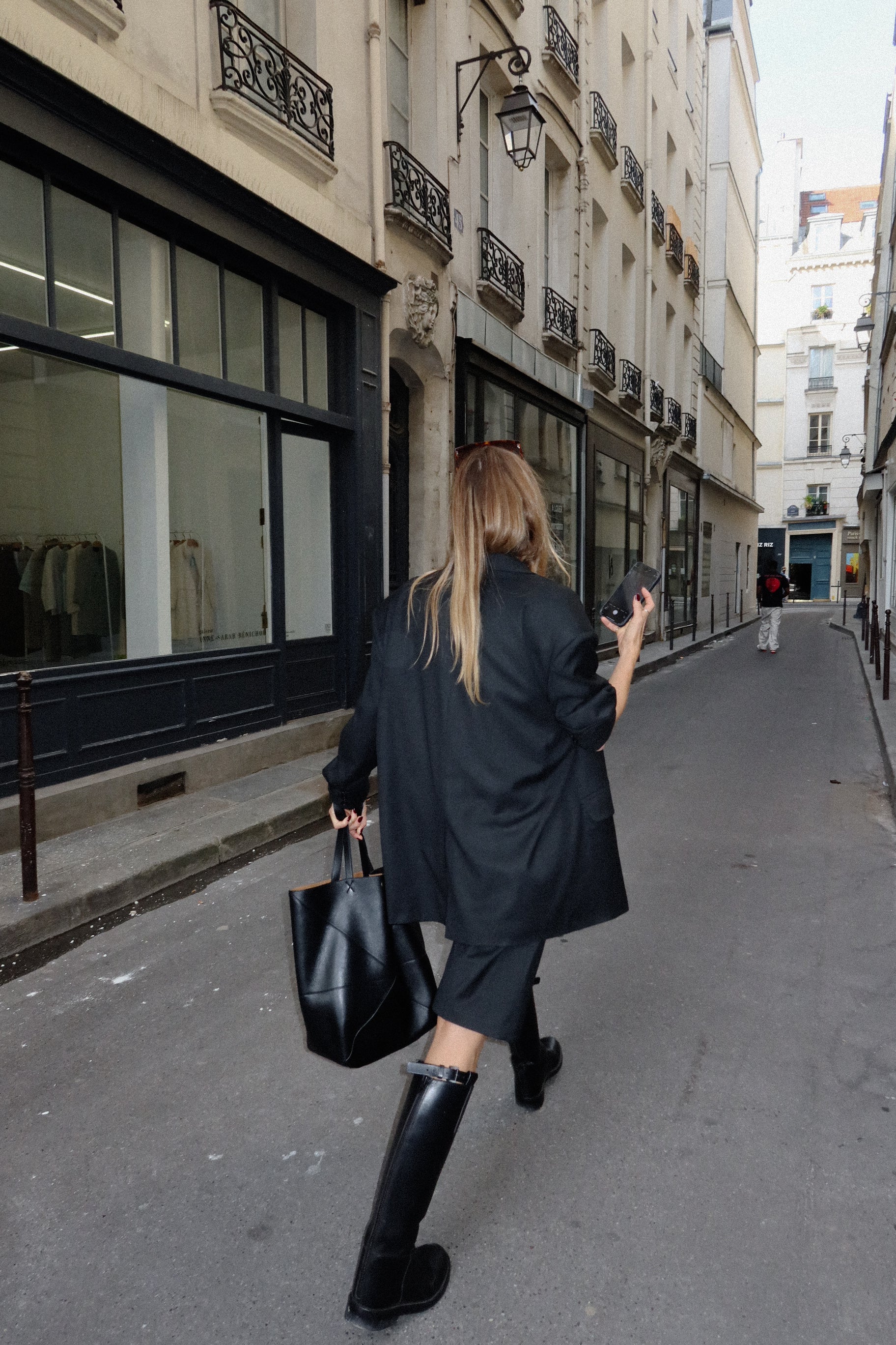 The Black Maxi Blazer by Studio Cut