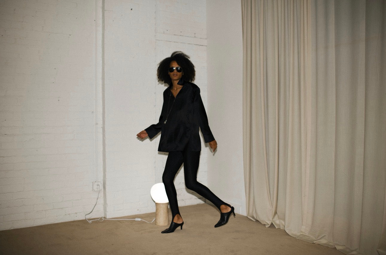 The Stand Collar Blouse by Bevza
