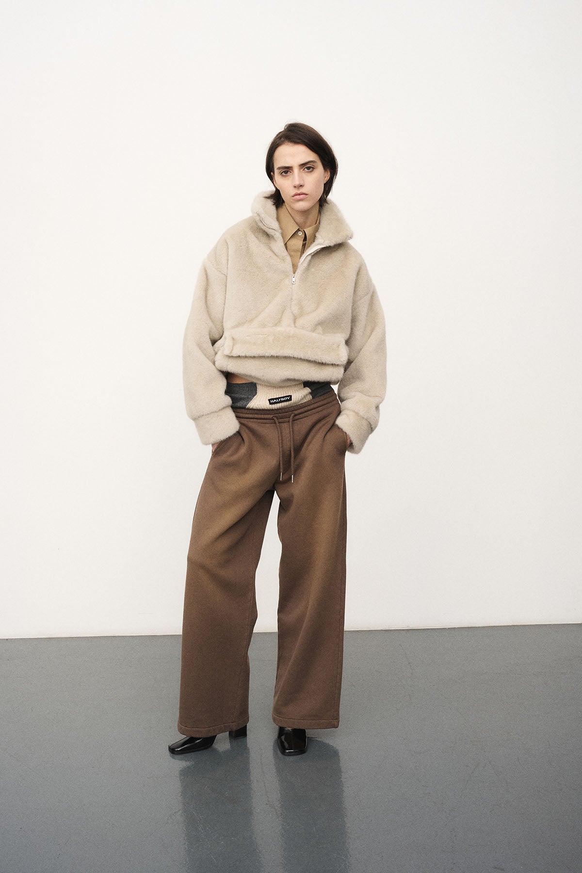 The Faux Fur Anorak by Halfboy