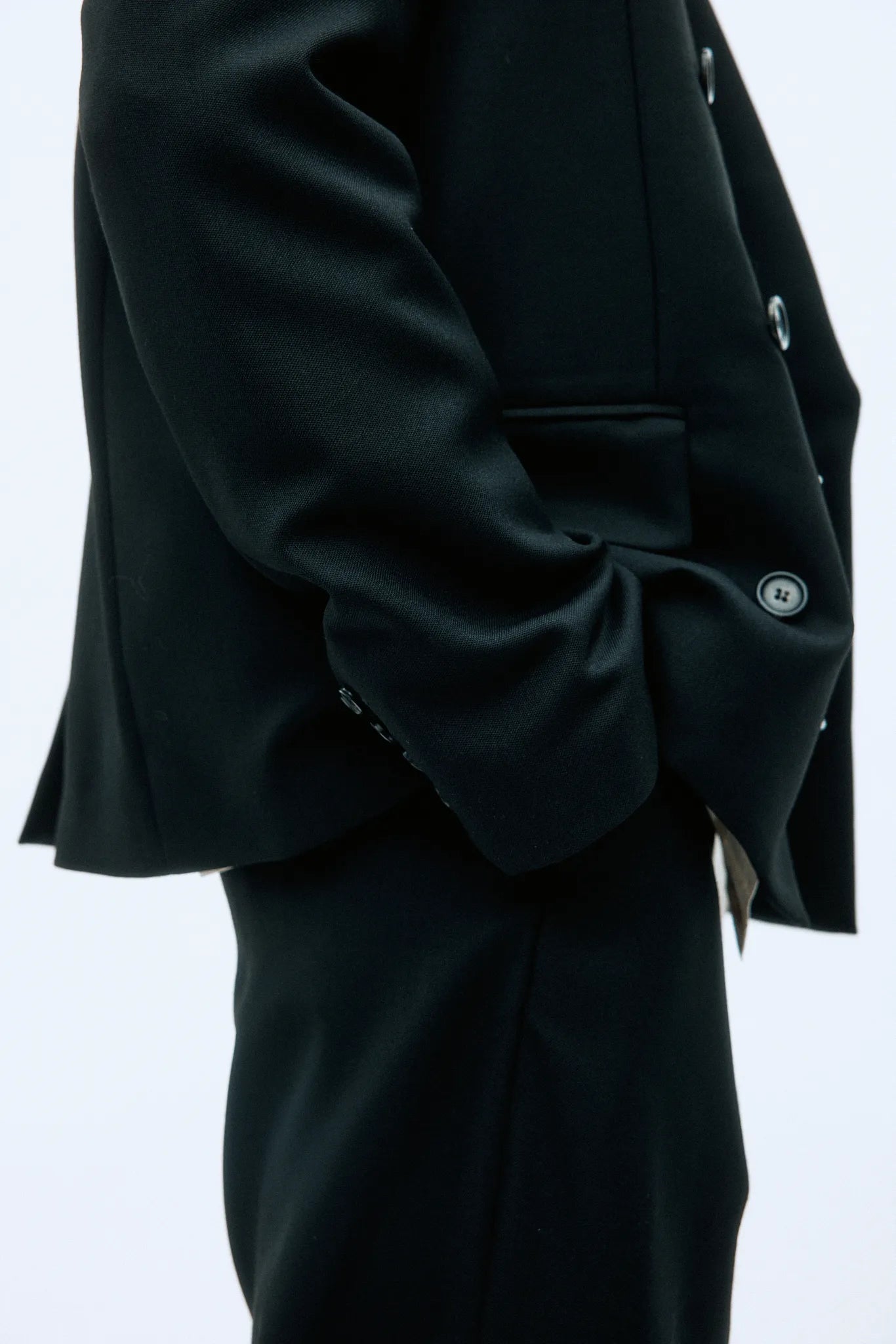 The Zir Jacket in Black by ADNYM