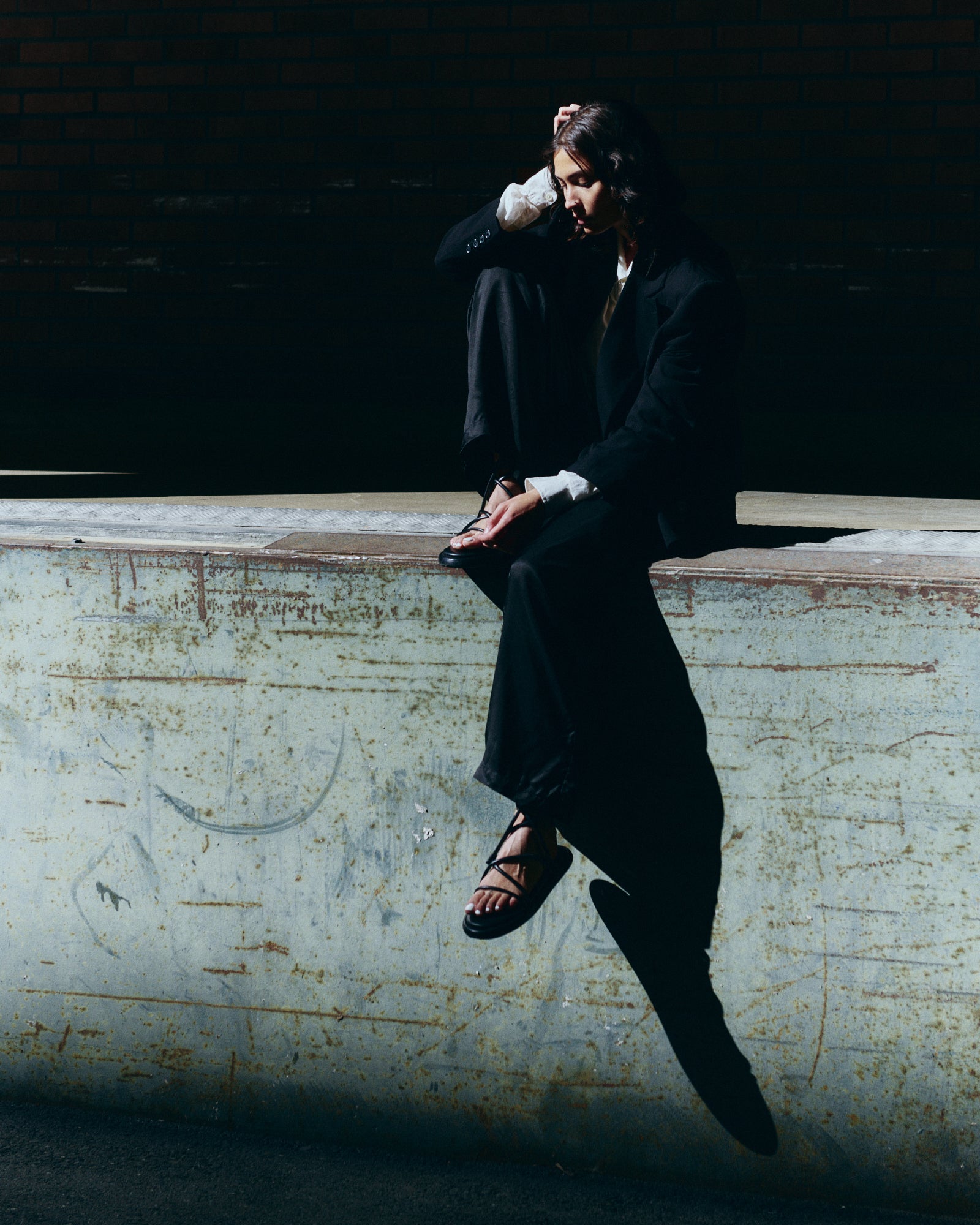 The Zir Jacket in Black by ADNYM