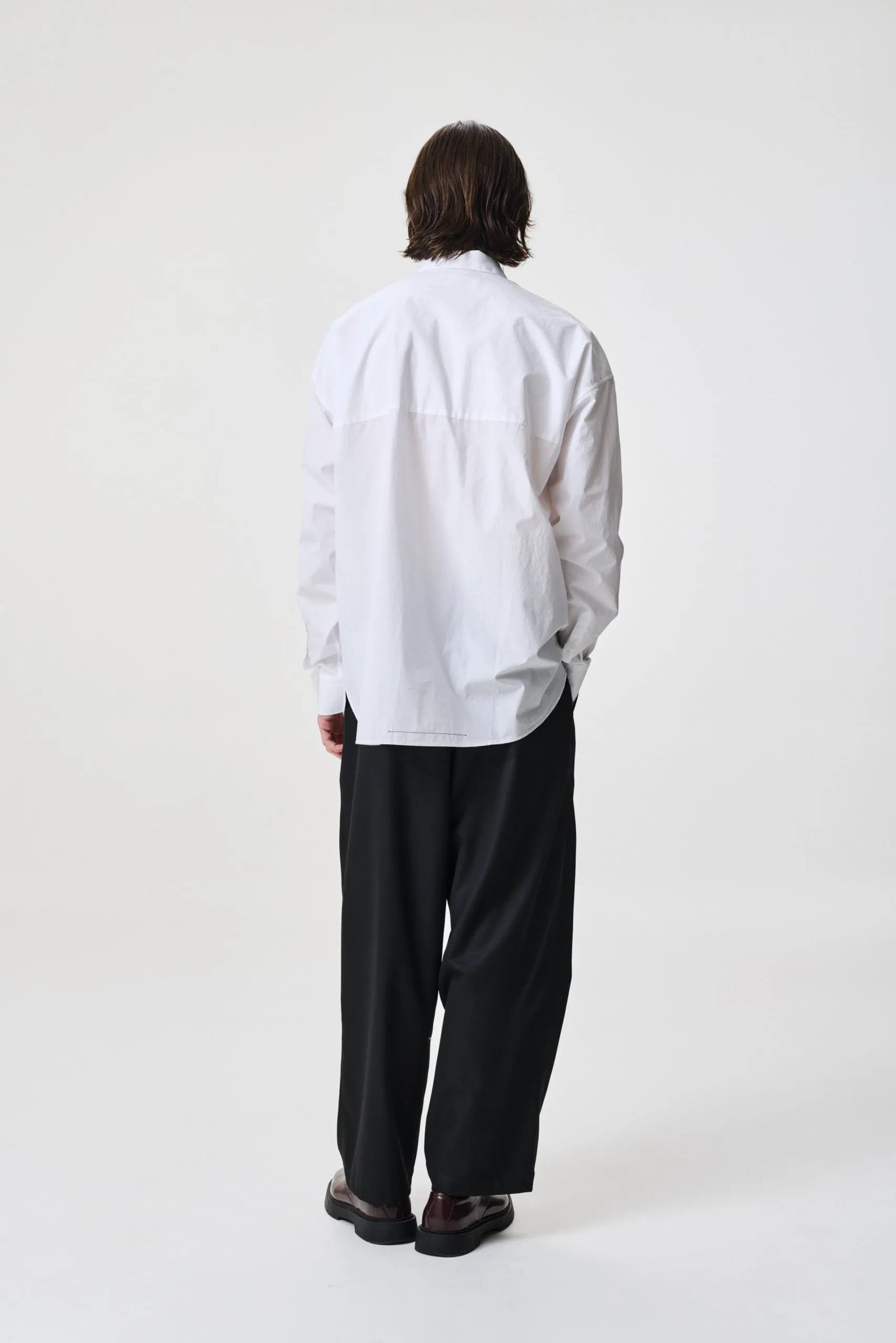 The Rham Shirt in White by ADNYM