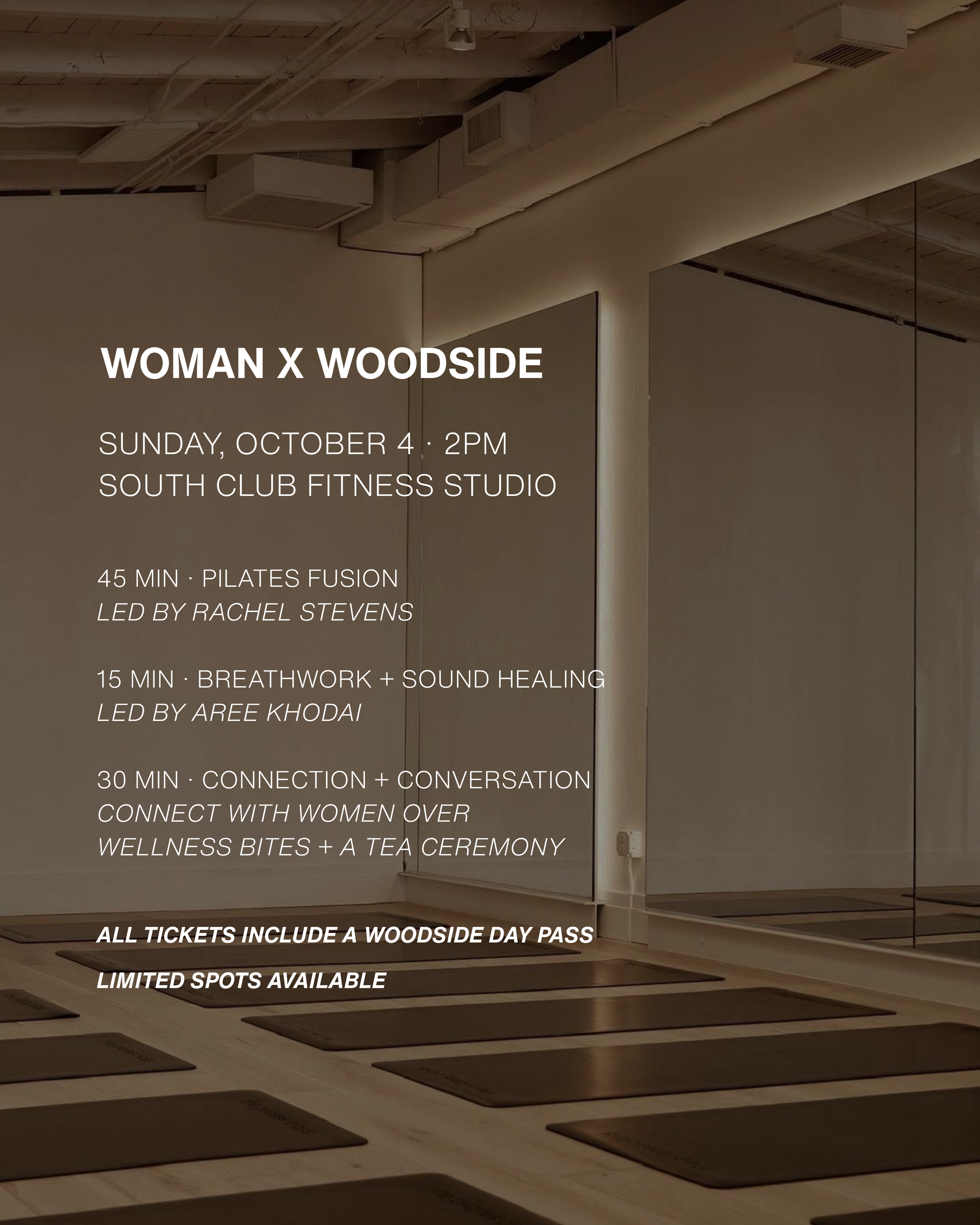 WOMAN x WOODSIDE