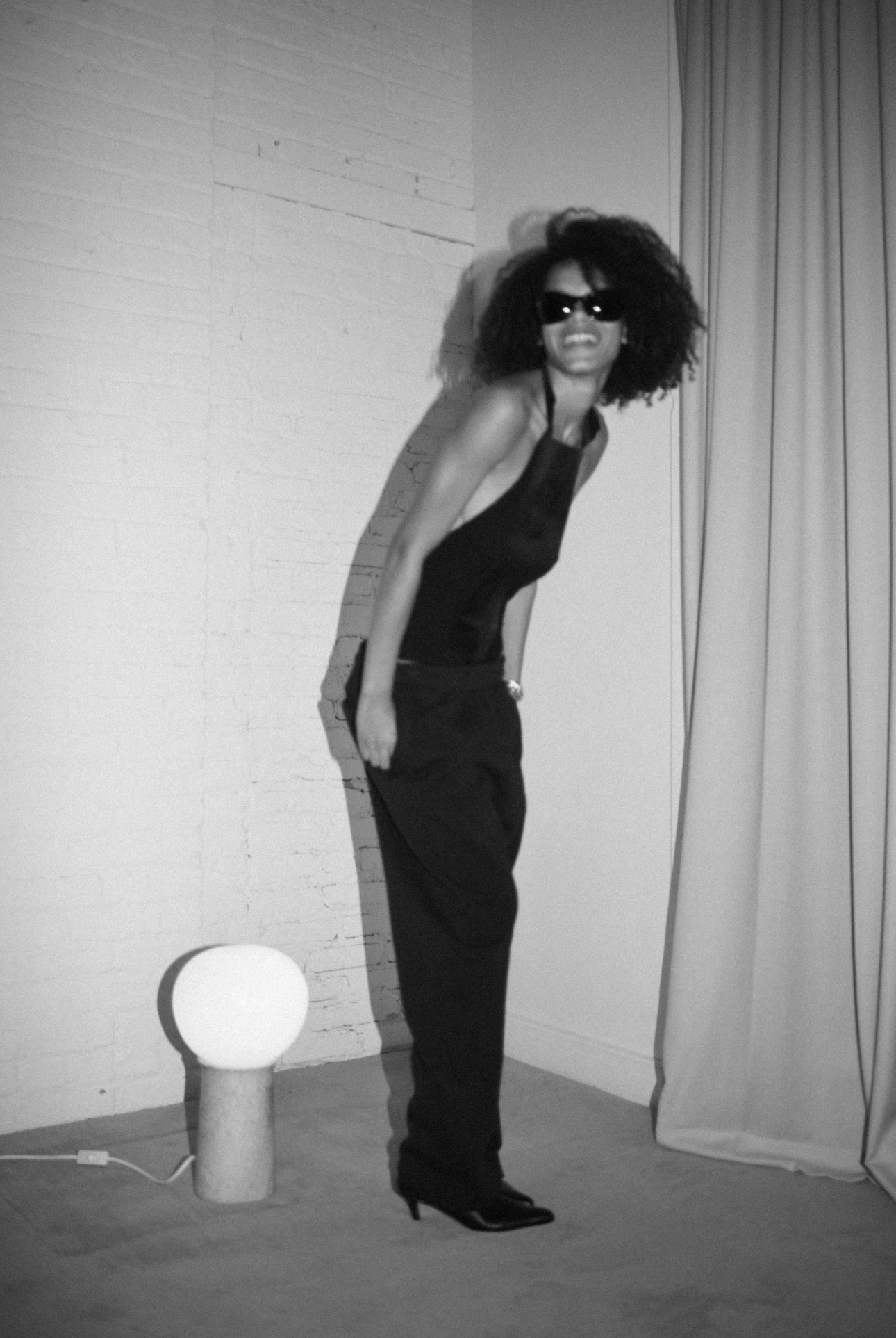 The Straight Leg Sweatpant in Black by Entire Studios