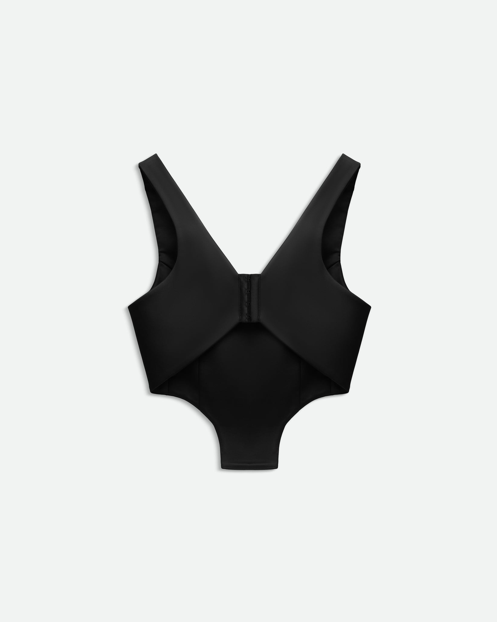 The Corset Top in Black by Bevza