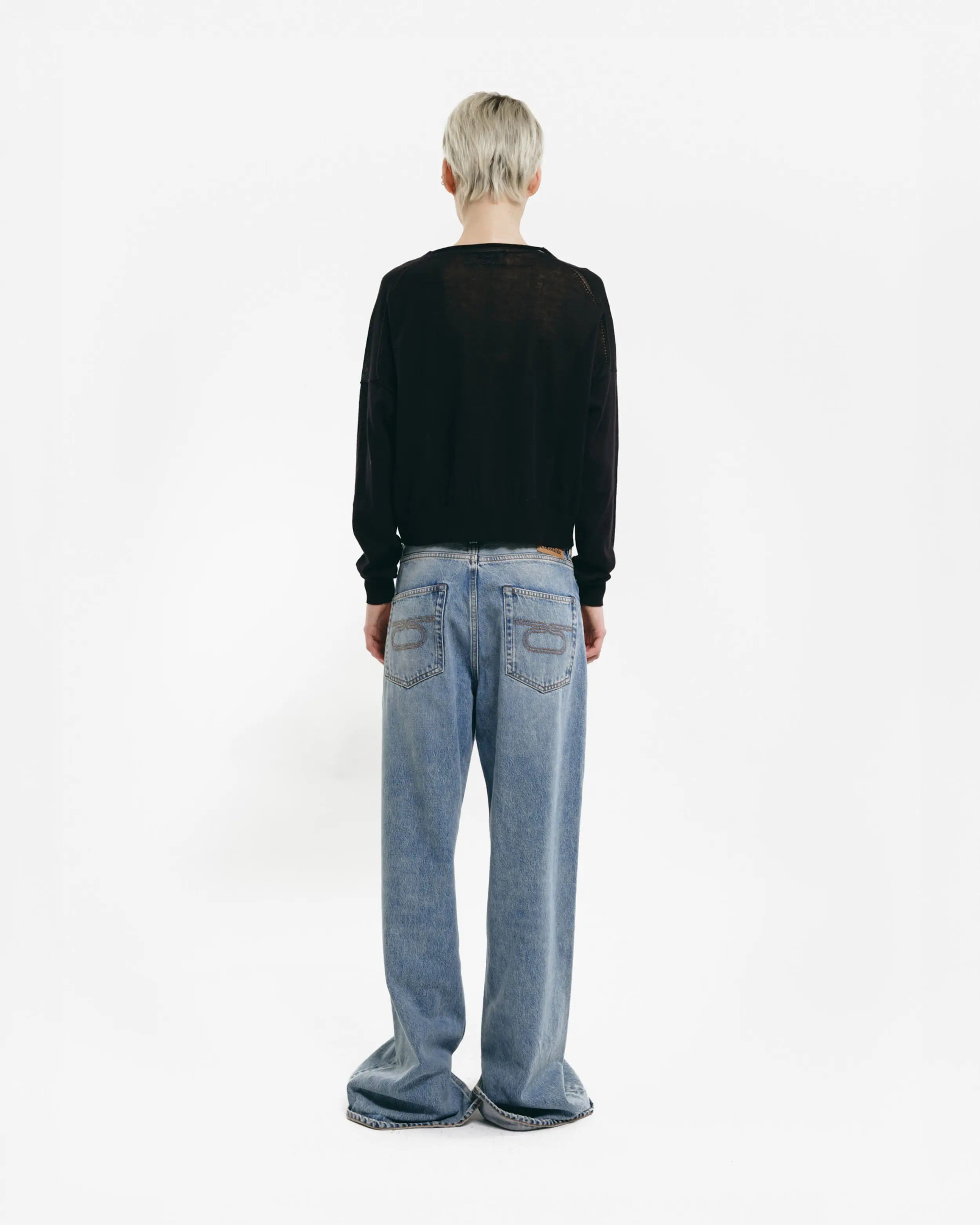 The Sheer Knit Cardigan by Studio Constance