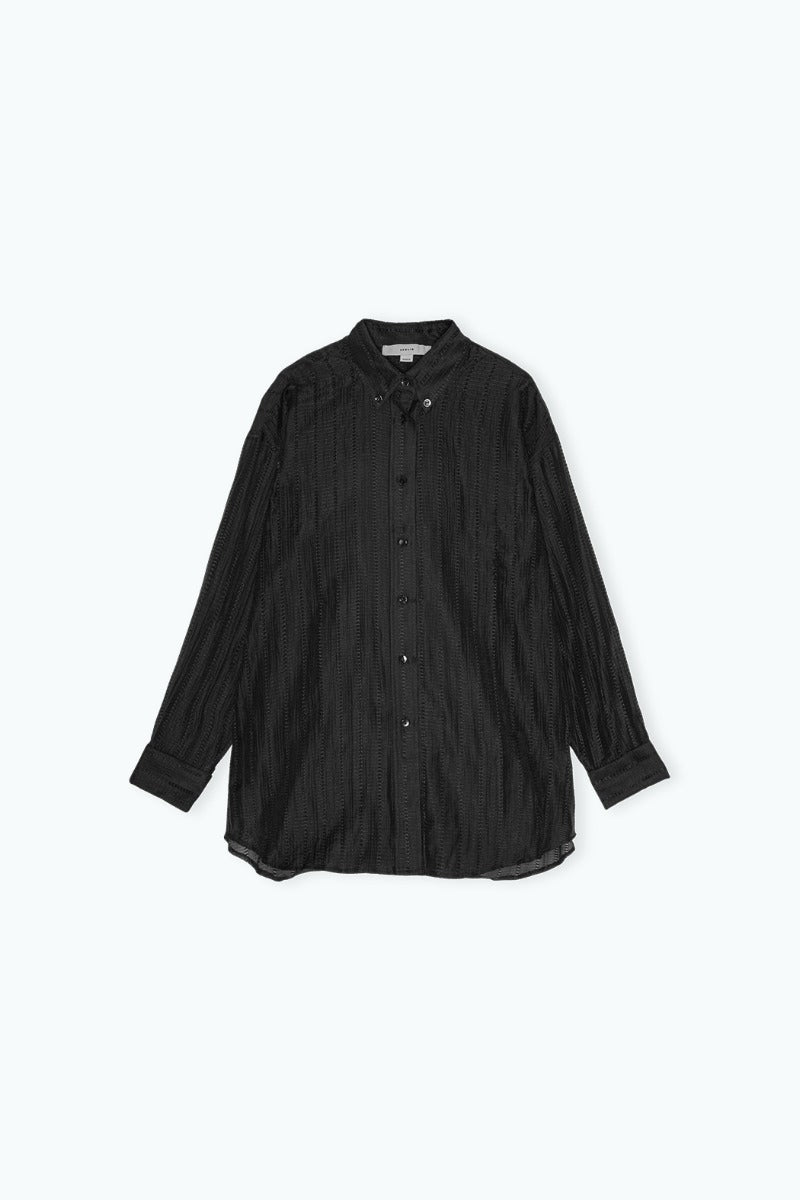 Black Oversized Shirt by REMAIN