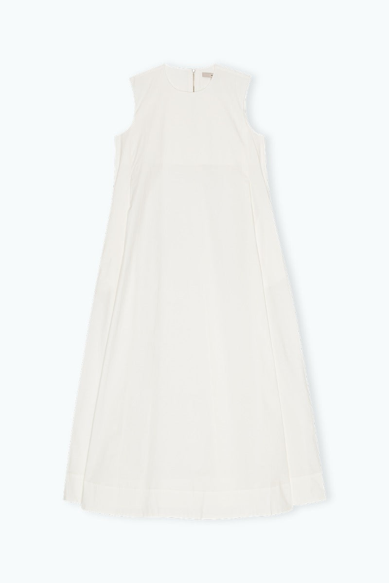 Creme Wide Maxi Dress by REMAIN