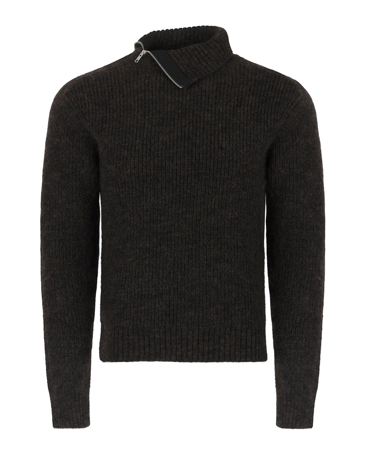 The Knit Zip Turtleneck by Entire Studios