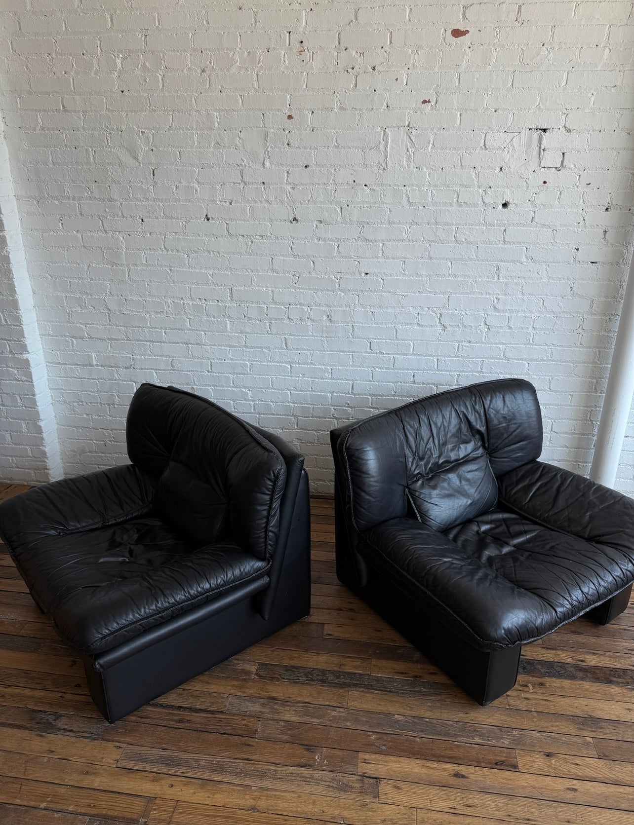 1980s Nicoletti Salotti Lounge Chairs