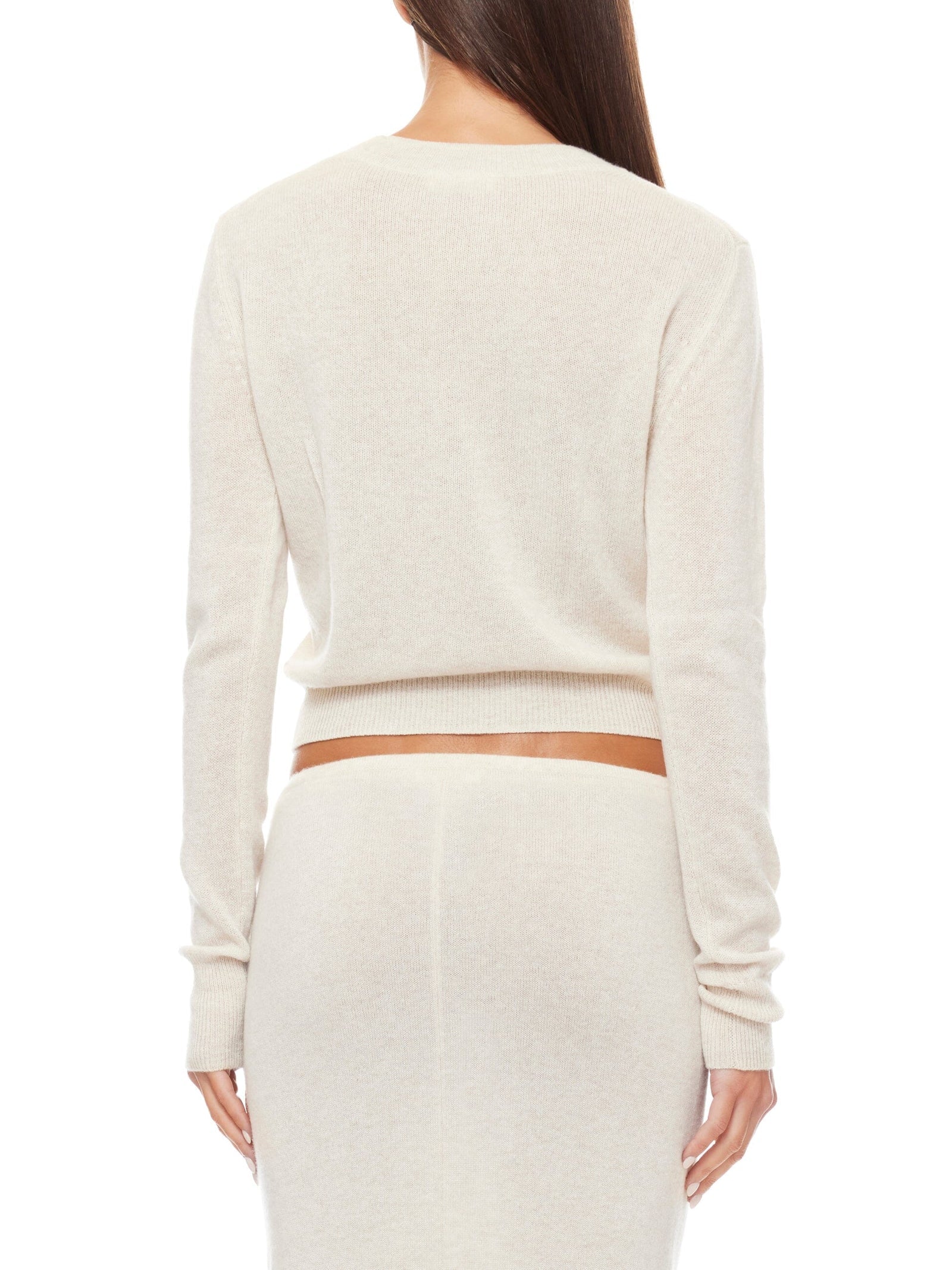 Éterne Francis Cashmere Sweater in Oatmeal