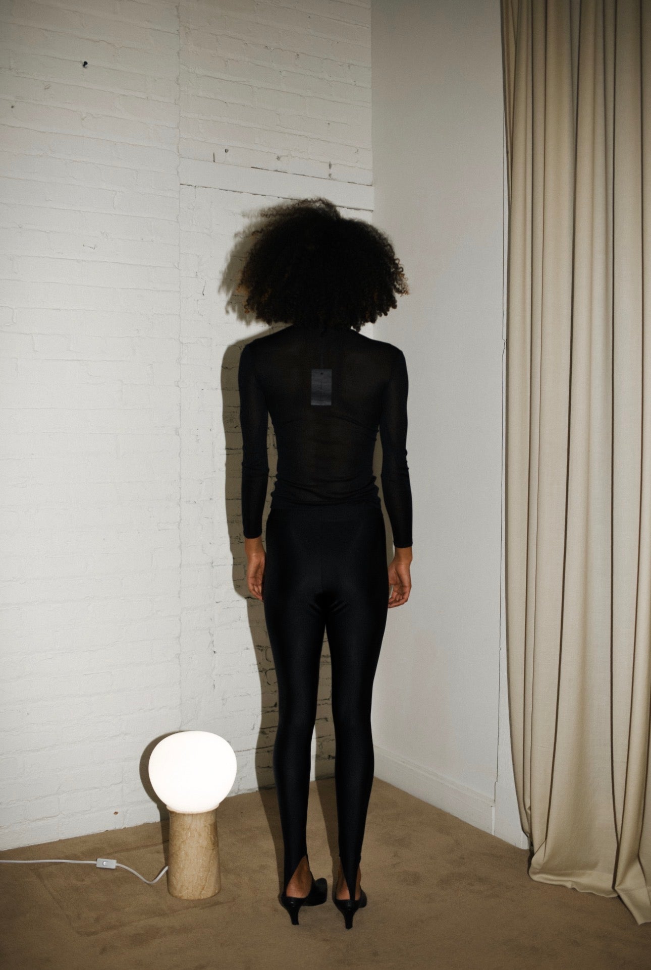 The Silk Longsleeve Top by Diana Milkanova.