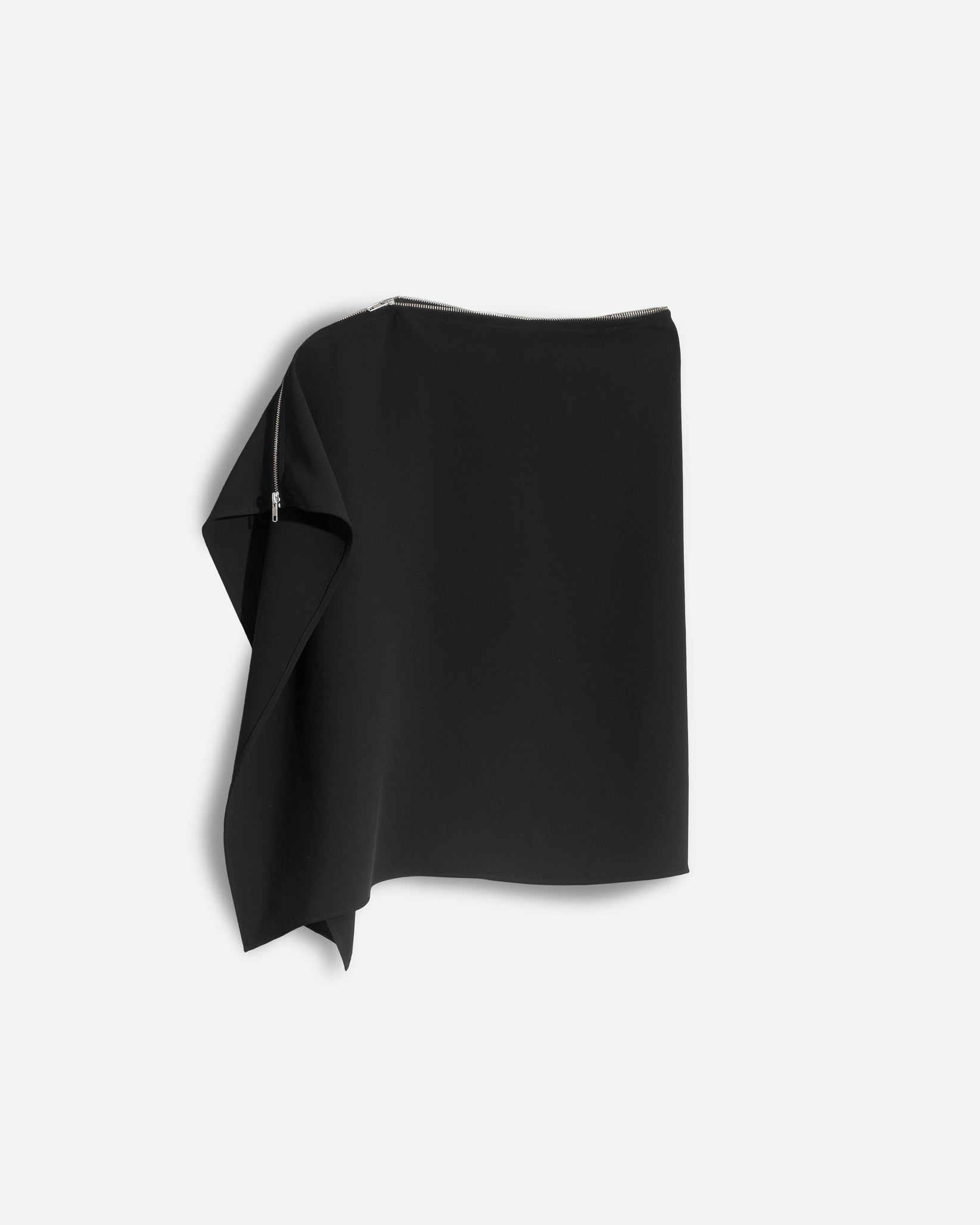 The Black Square Skirt by Bevza