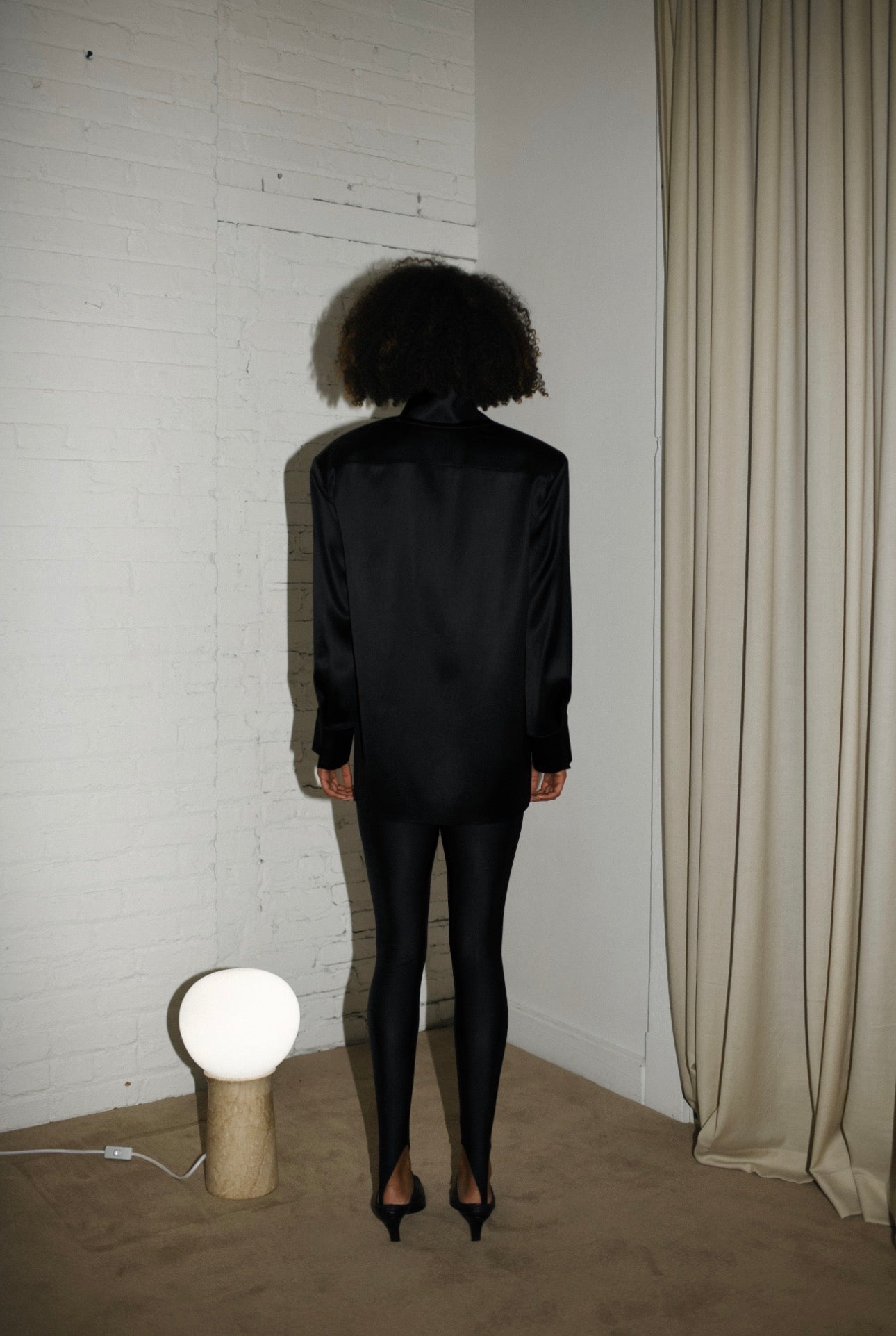 The Stand Collar Blouse by Bevza