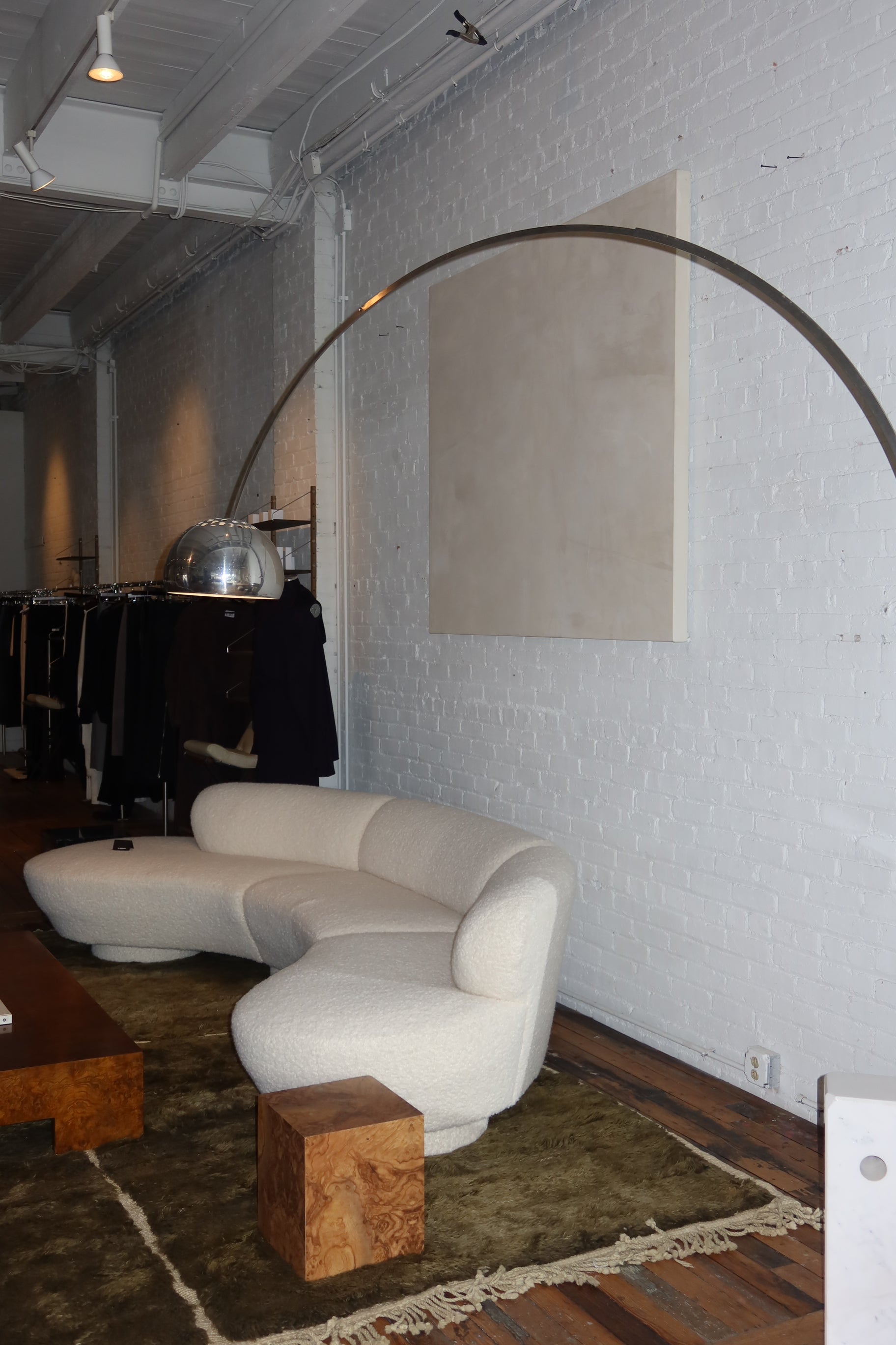 Vintage Italian MCM Achille Castiglioni Arco Floor Lamp