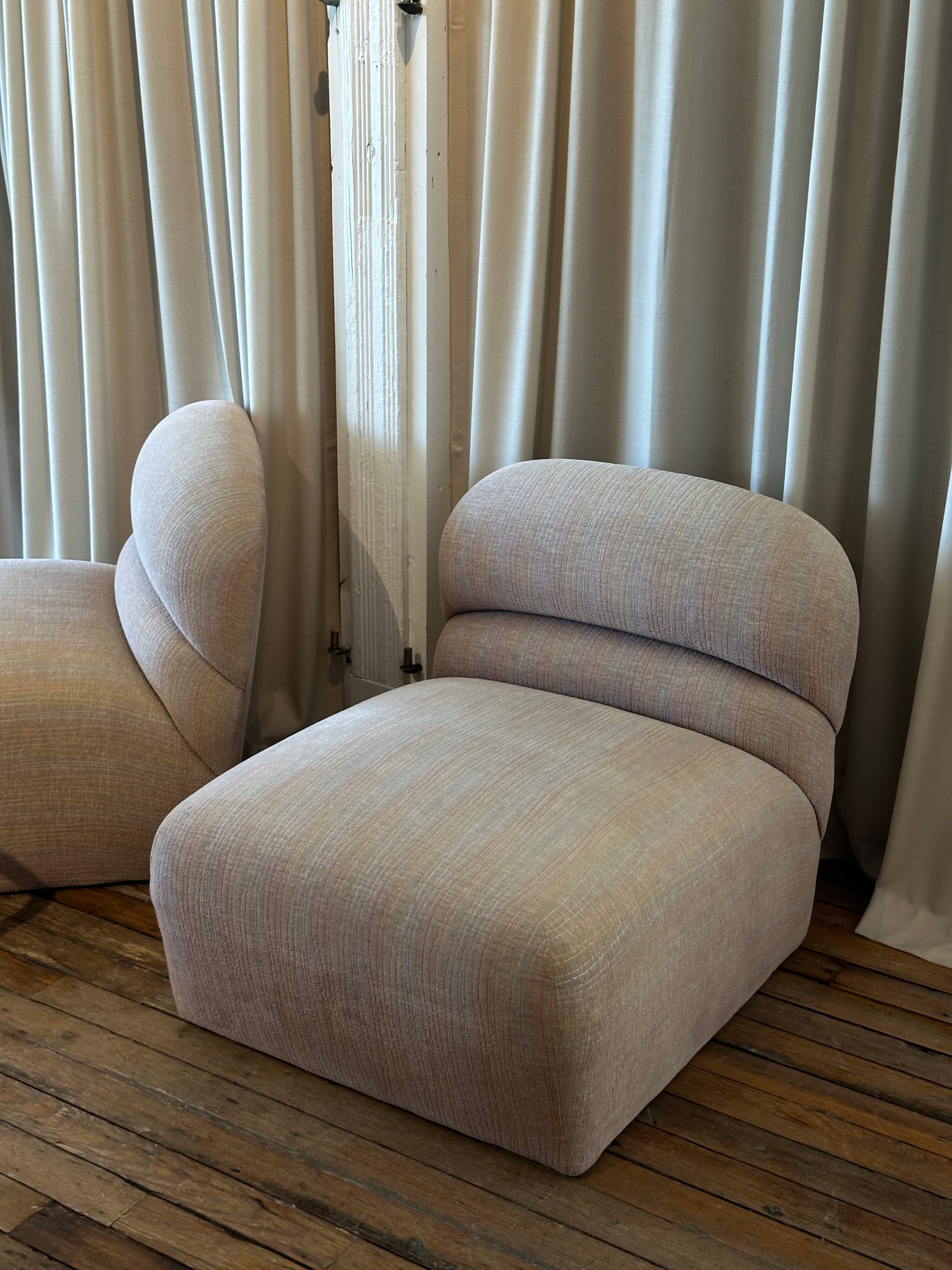 Pair of Brueton Lounge Chairs