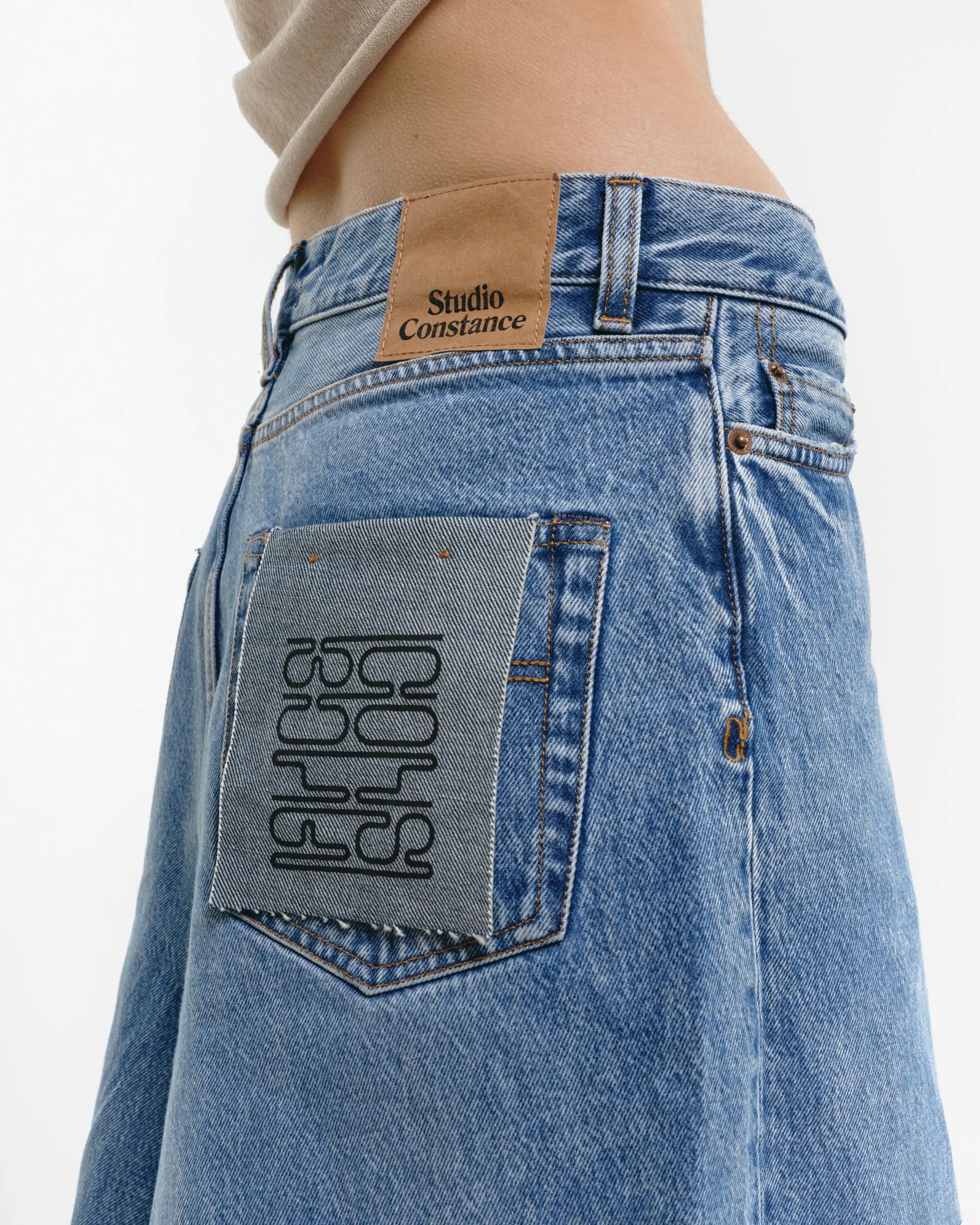 The Deconstructed Mini Skirt by Studio Constance