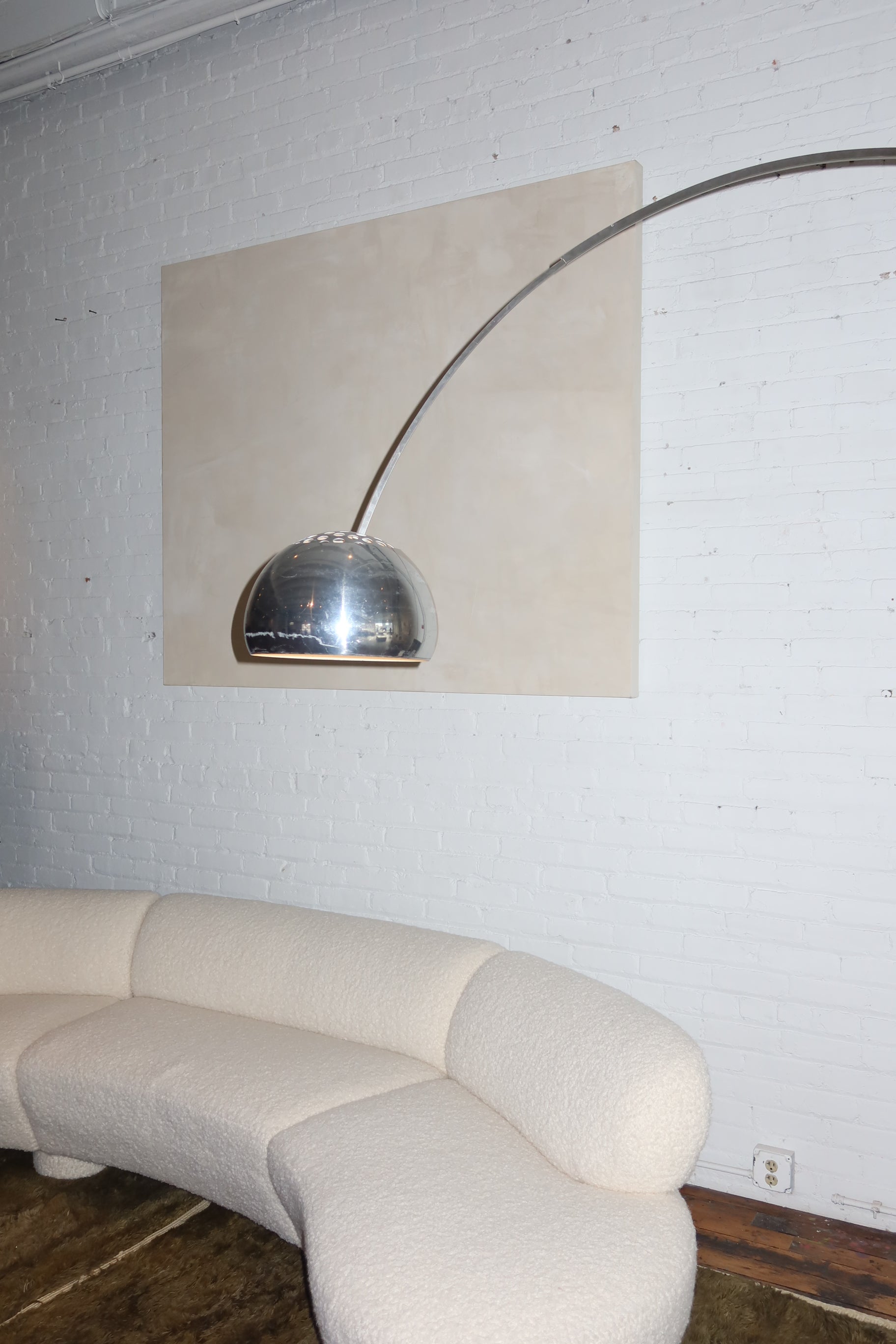 Vintage Italian MCM Achille Castiglioni Arco Floor Lamp
