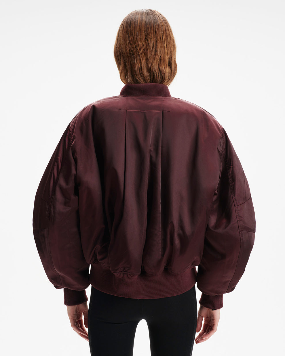 Shoreditch Amity Reversible Bomber Jacket in Pink