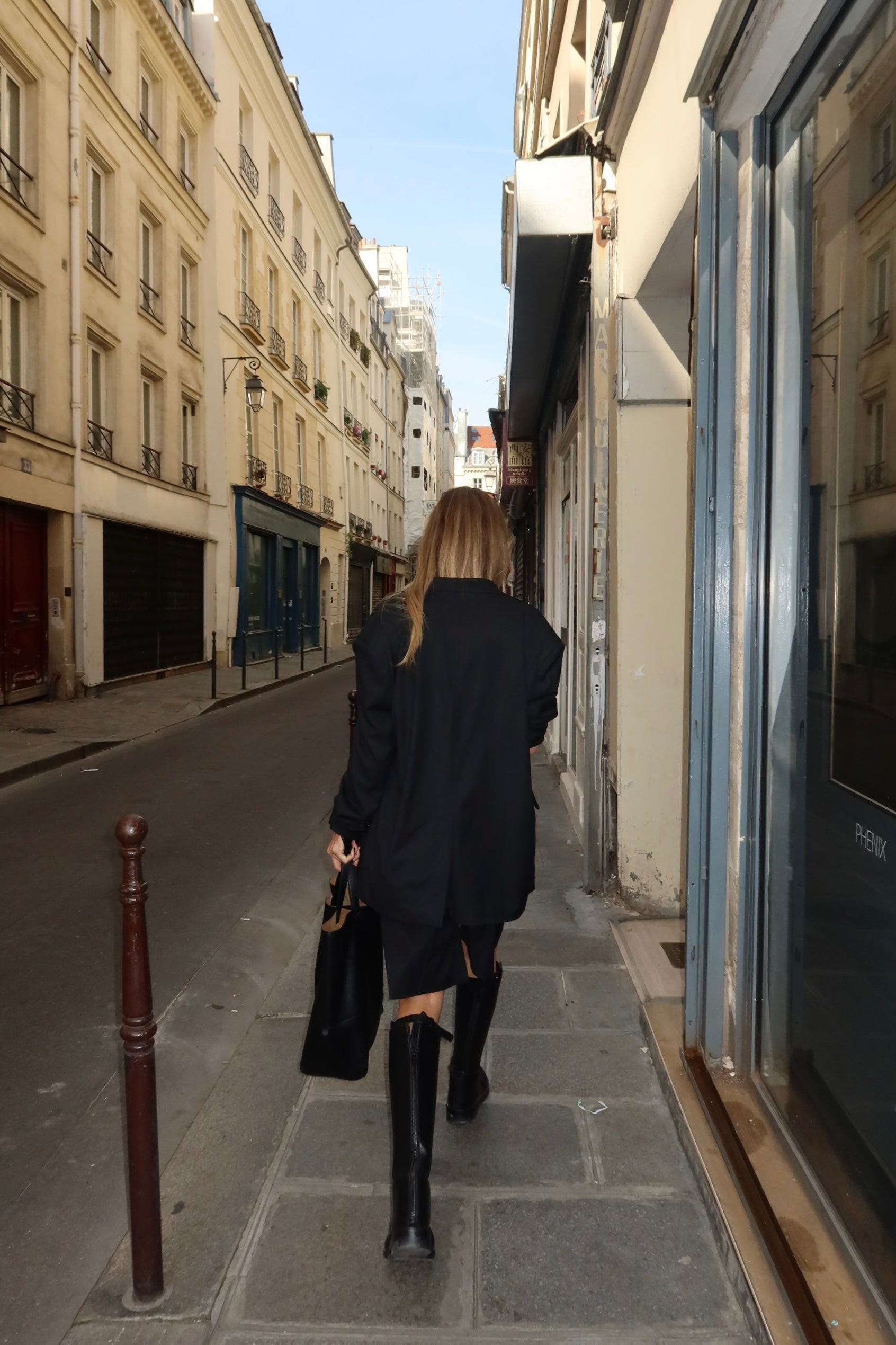 The Black Maxi Blazer by Studio Cut