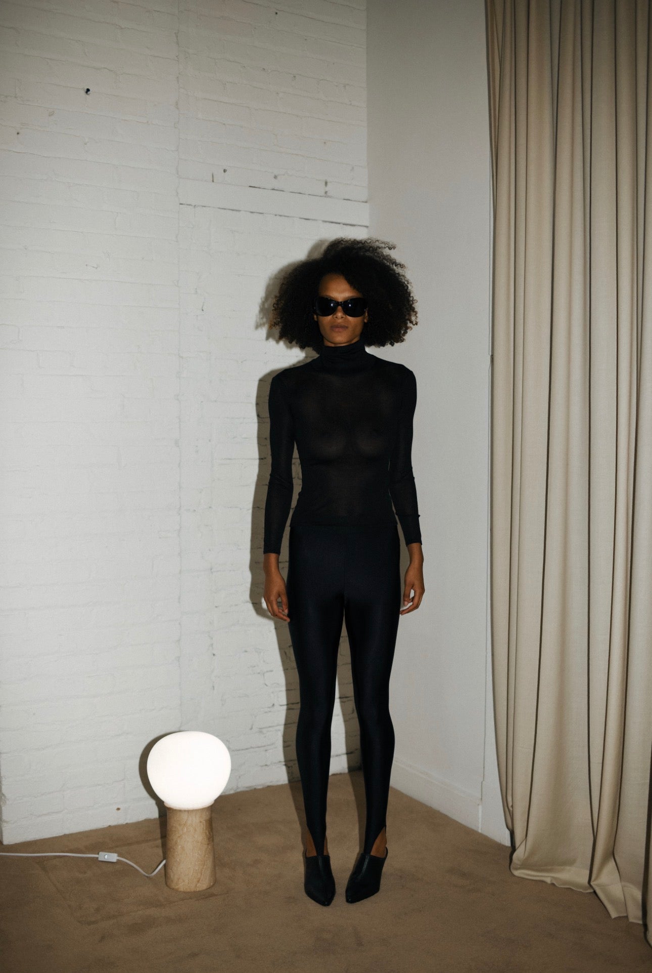 The Silk Longsleeve Top by Diana Milkanova.
