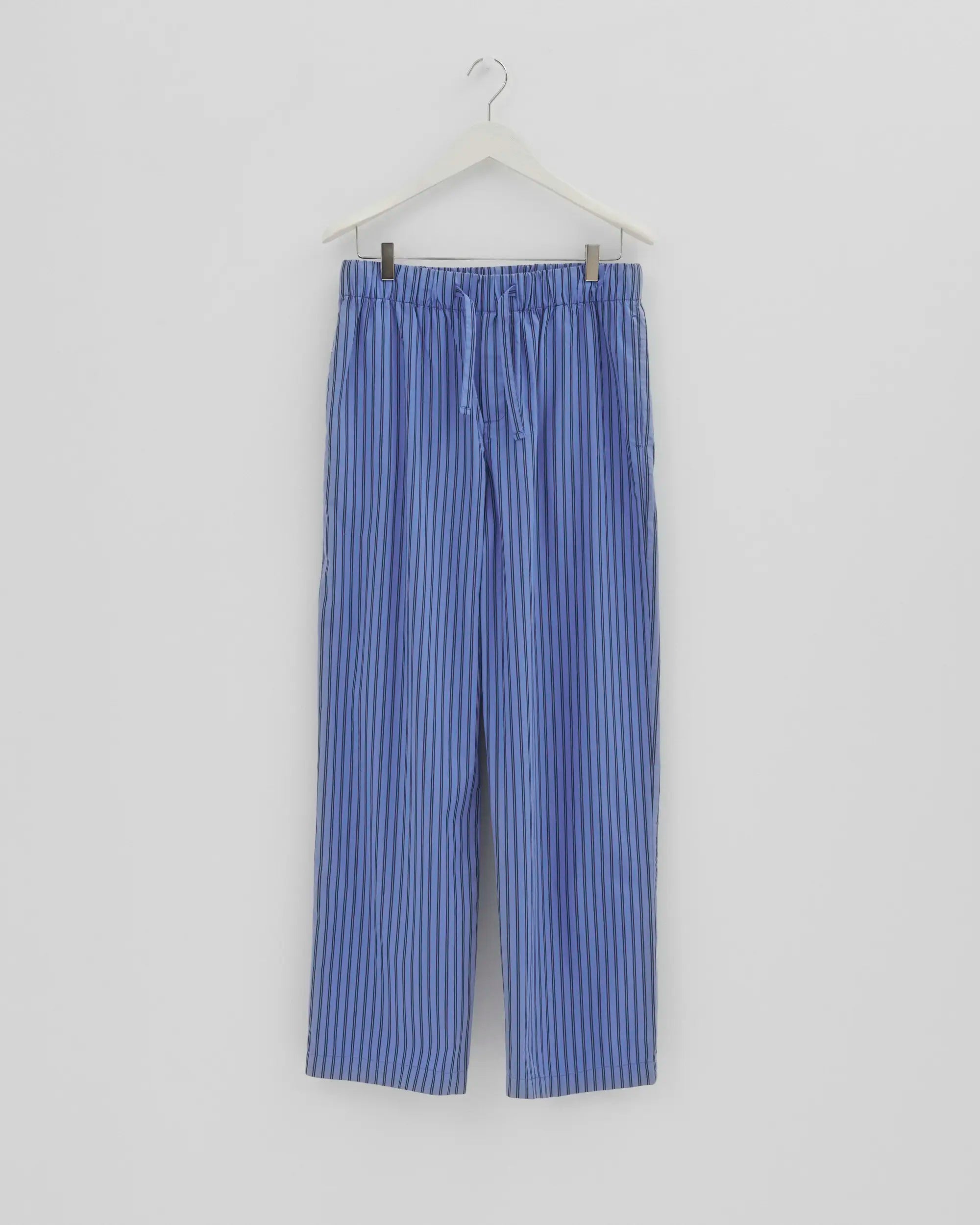 Tekla Boro Striped Poplin Pants