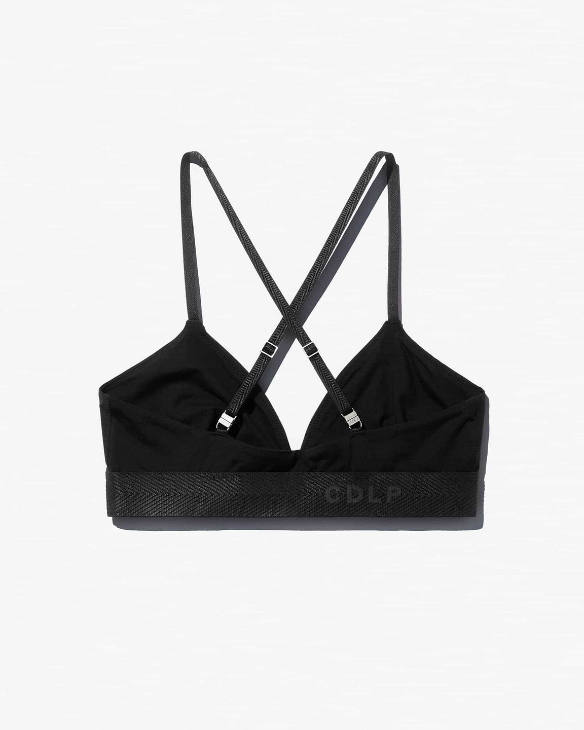 CDLP Triangle Bralette in Black