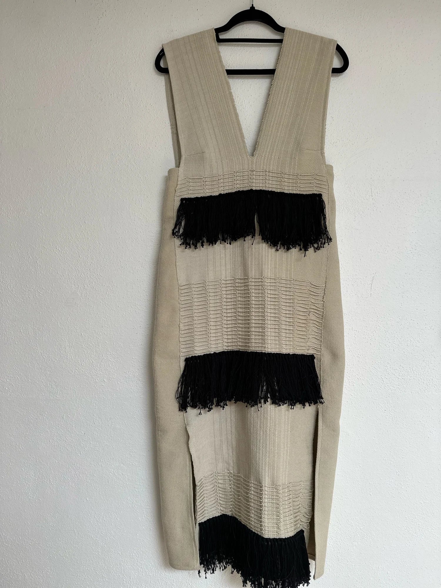 The White Plait Jumper Dress by Rhiannon Griego