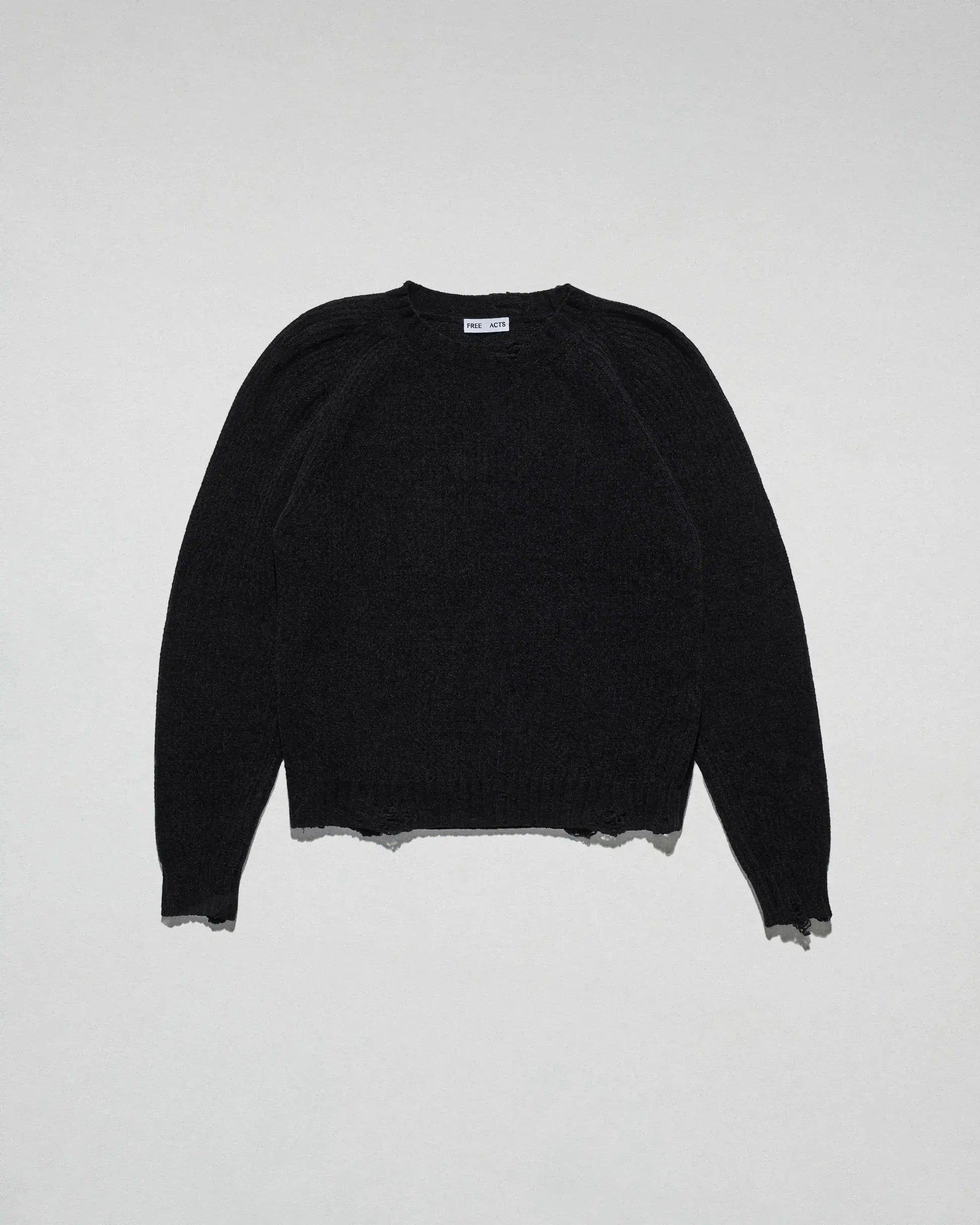 The Cloud Crewneck in Black by FREE ACTS