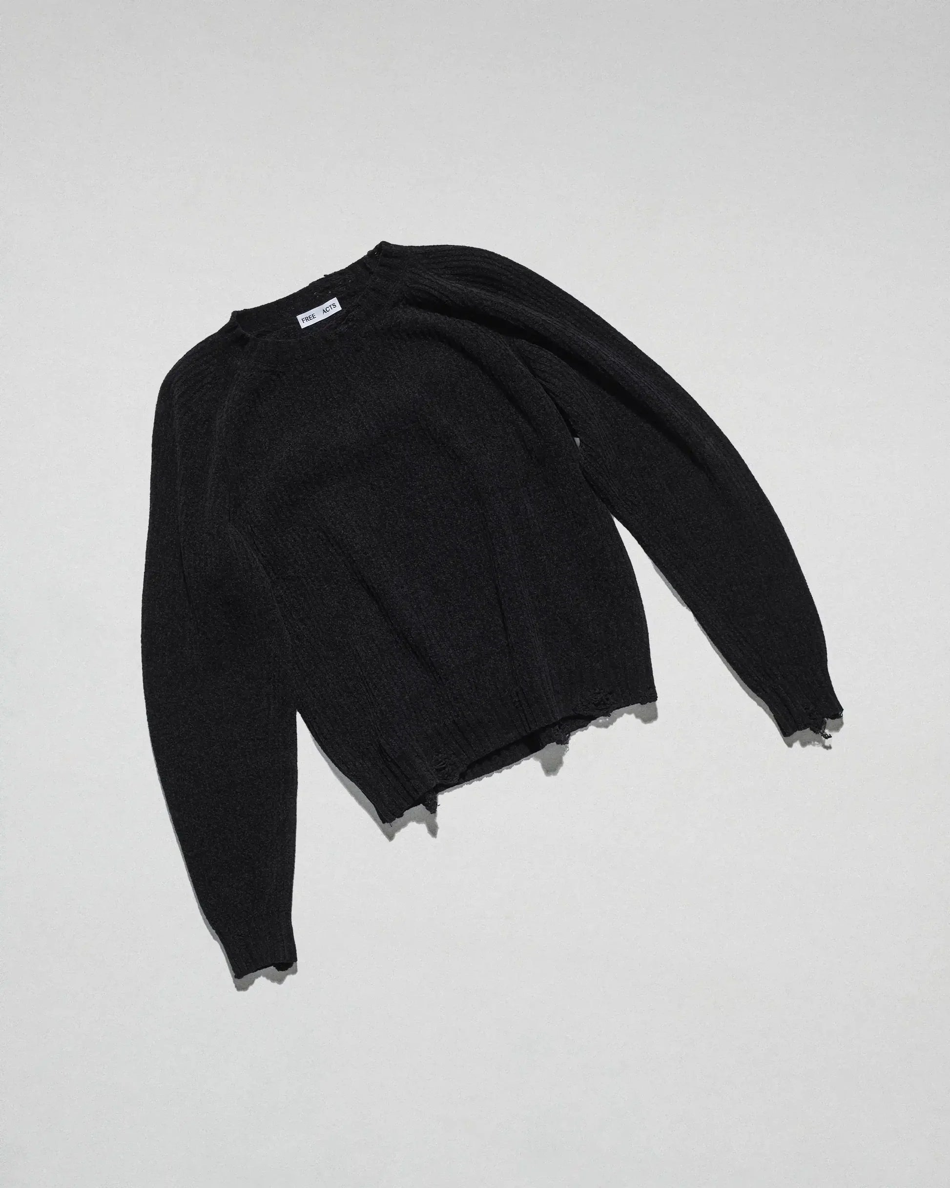 The Cloud Crewneck in Black by FREE ACTS