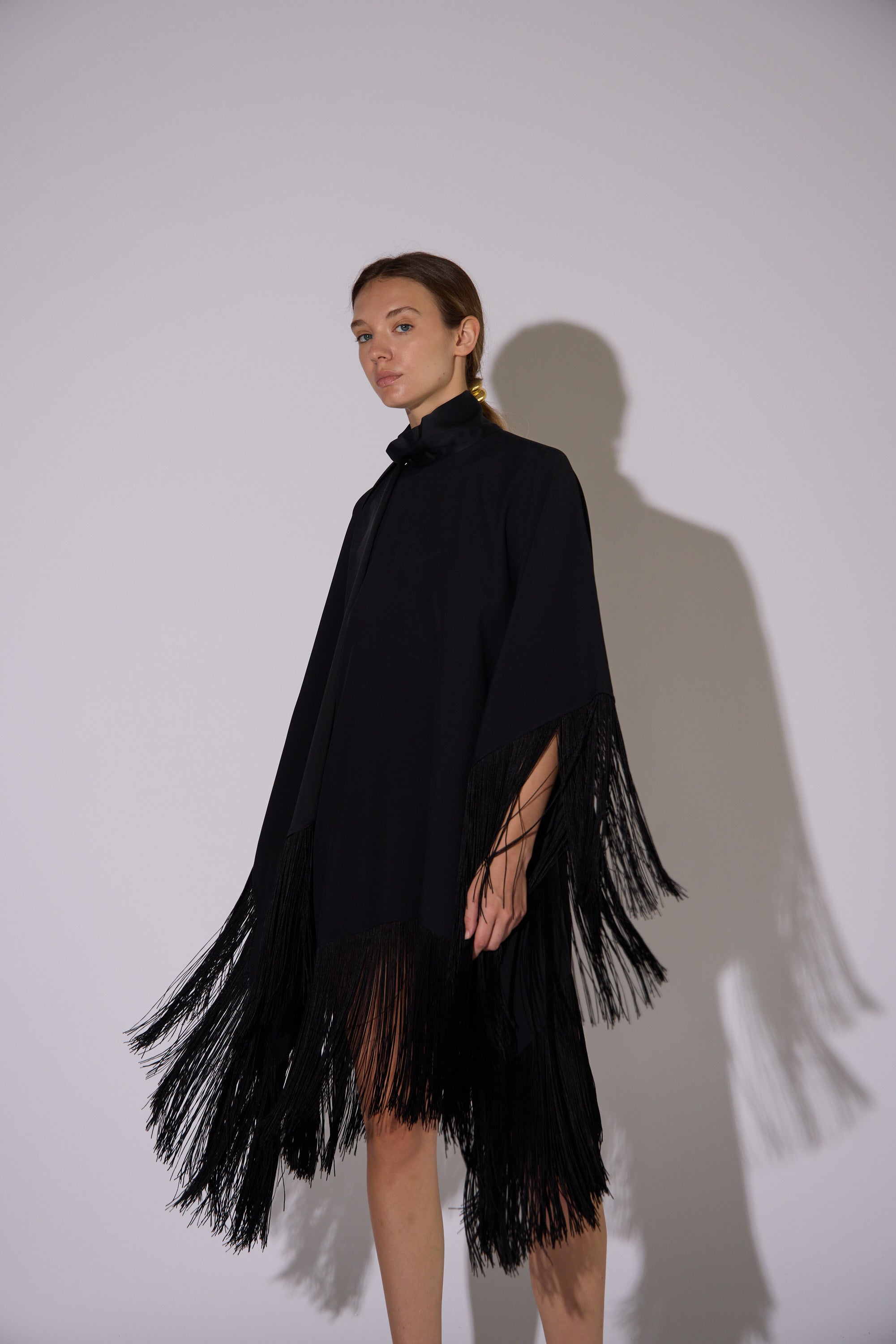 Taller Marmo Piccolo Kaftan in Black