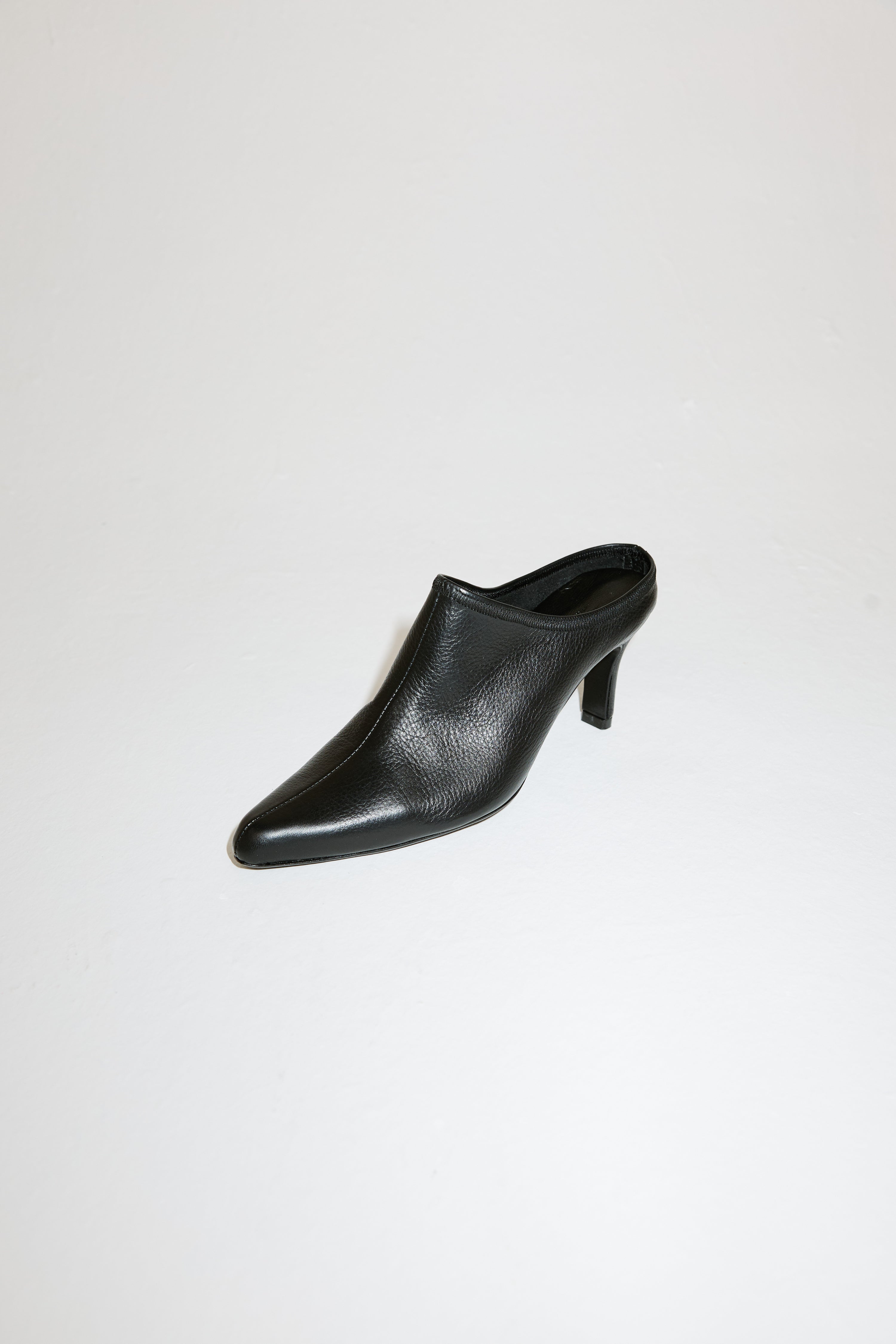 The Pique Mule in Black by Dubié