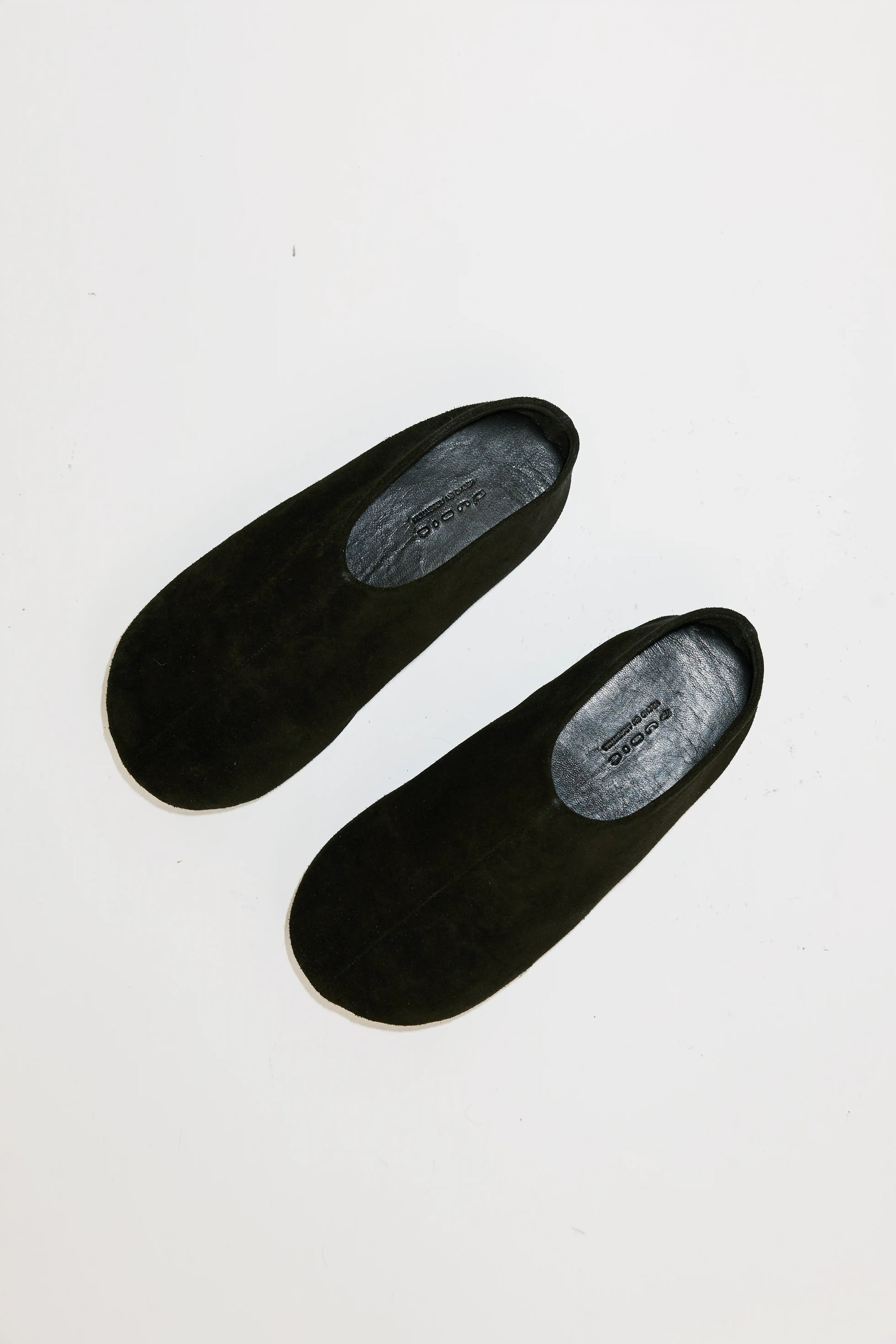 The Ancha Slipper in Black by Dubié