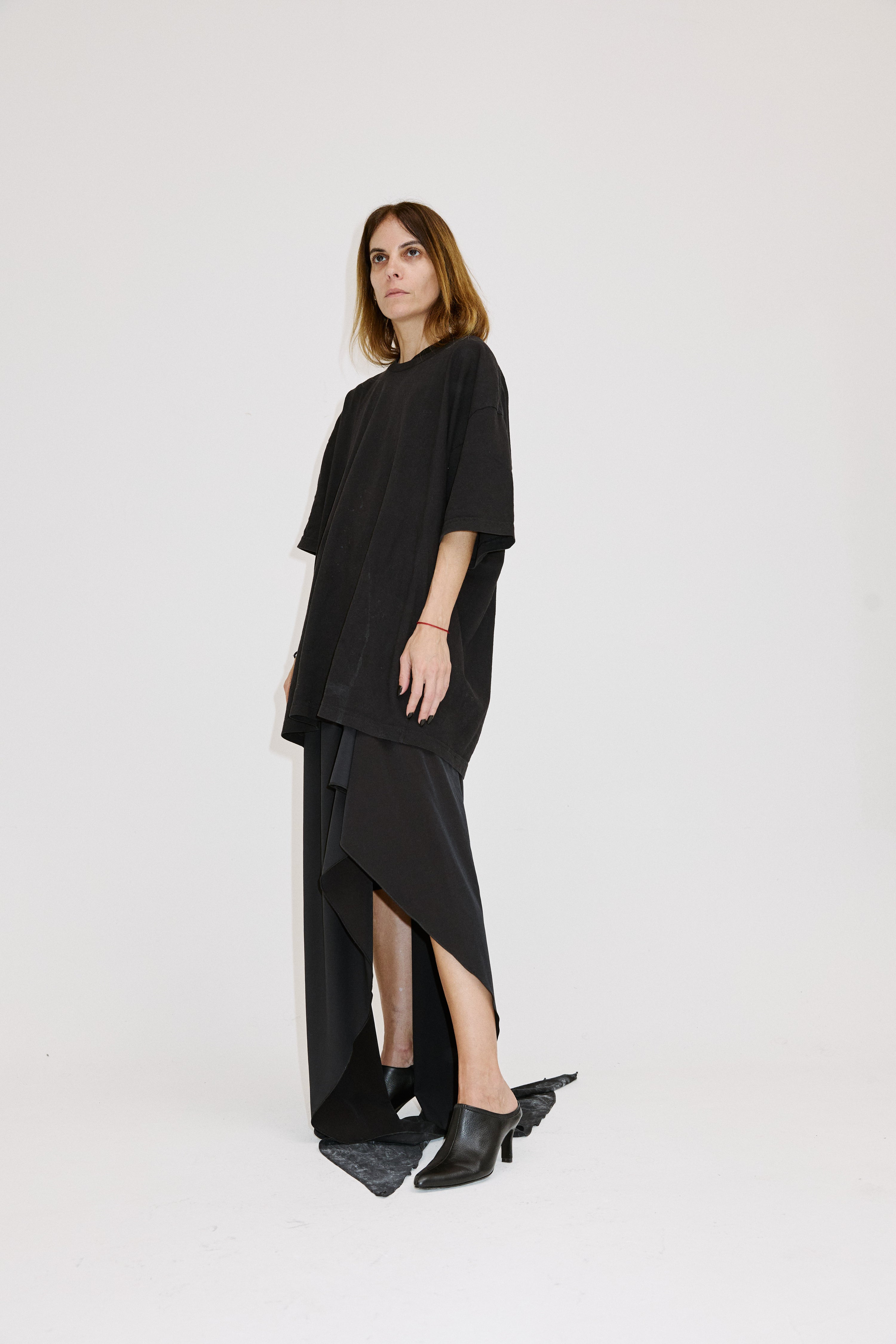 The Pique Mule in Black by Dubié