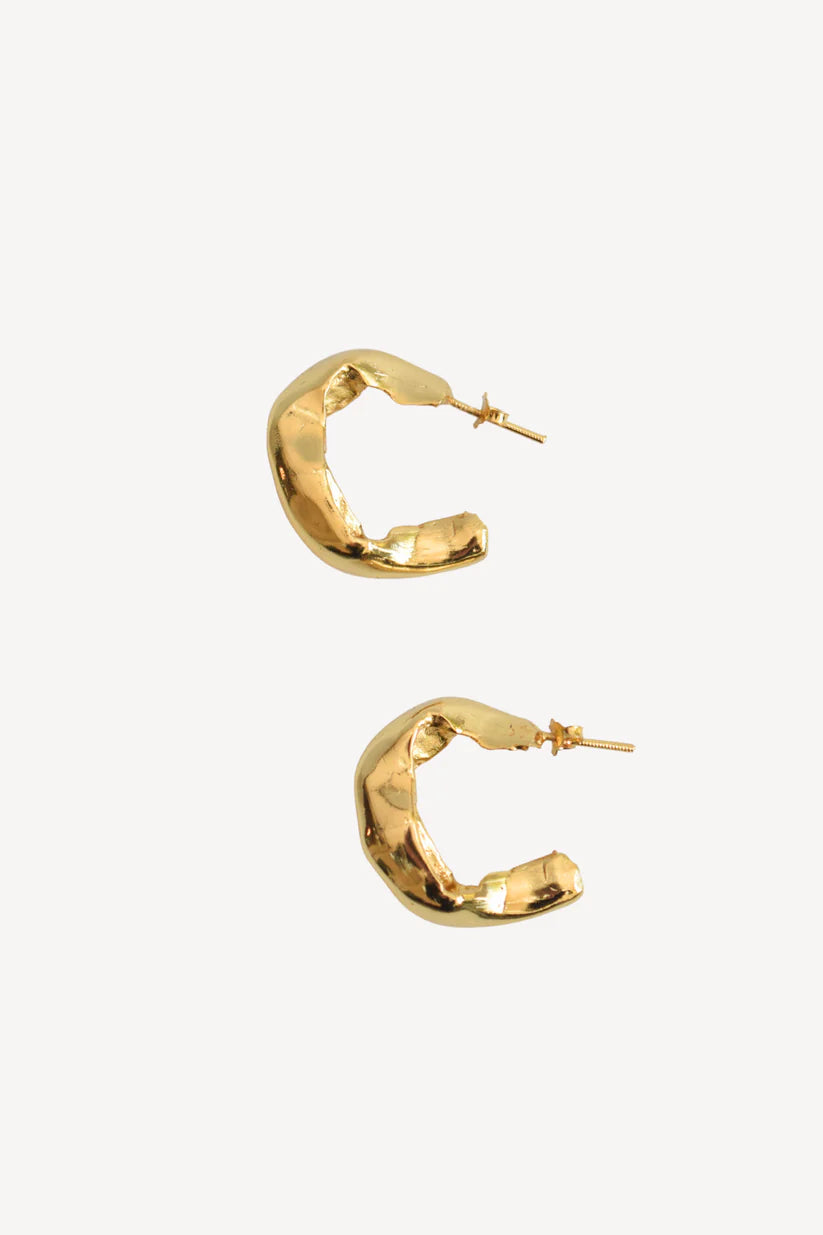 Erea Globo Earrings in Gold