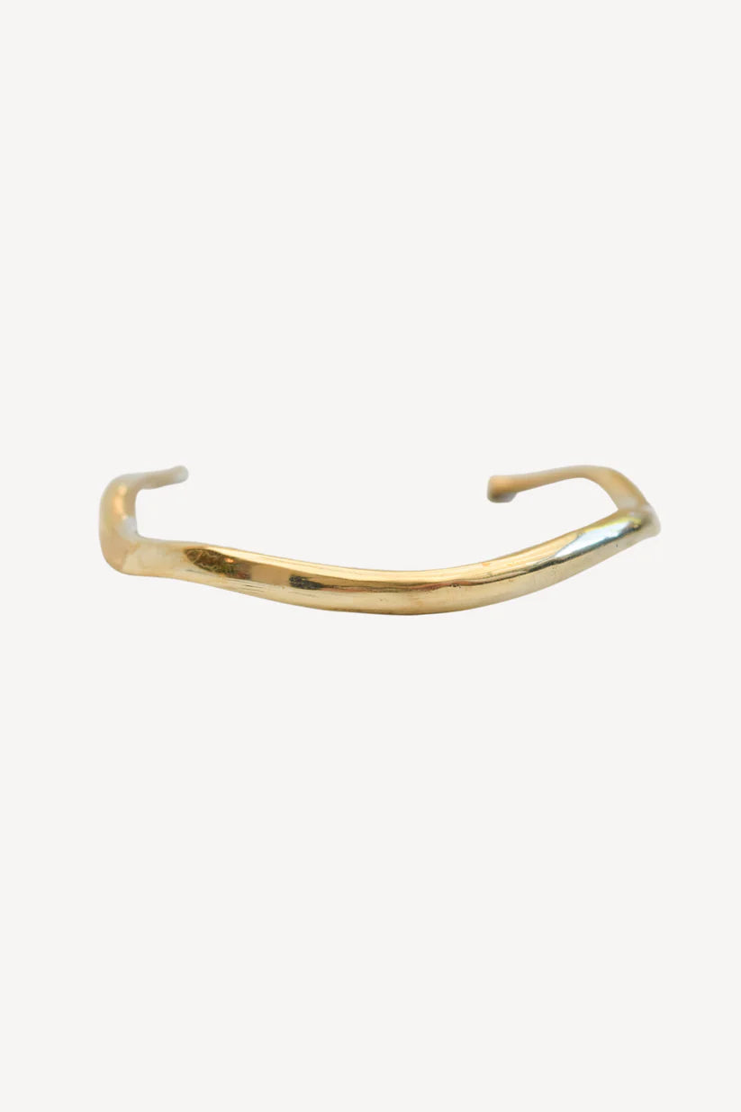 Erea Bronze Wave Bracelet