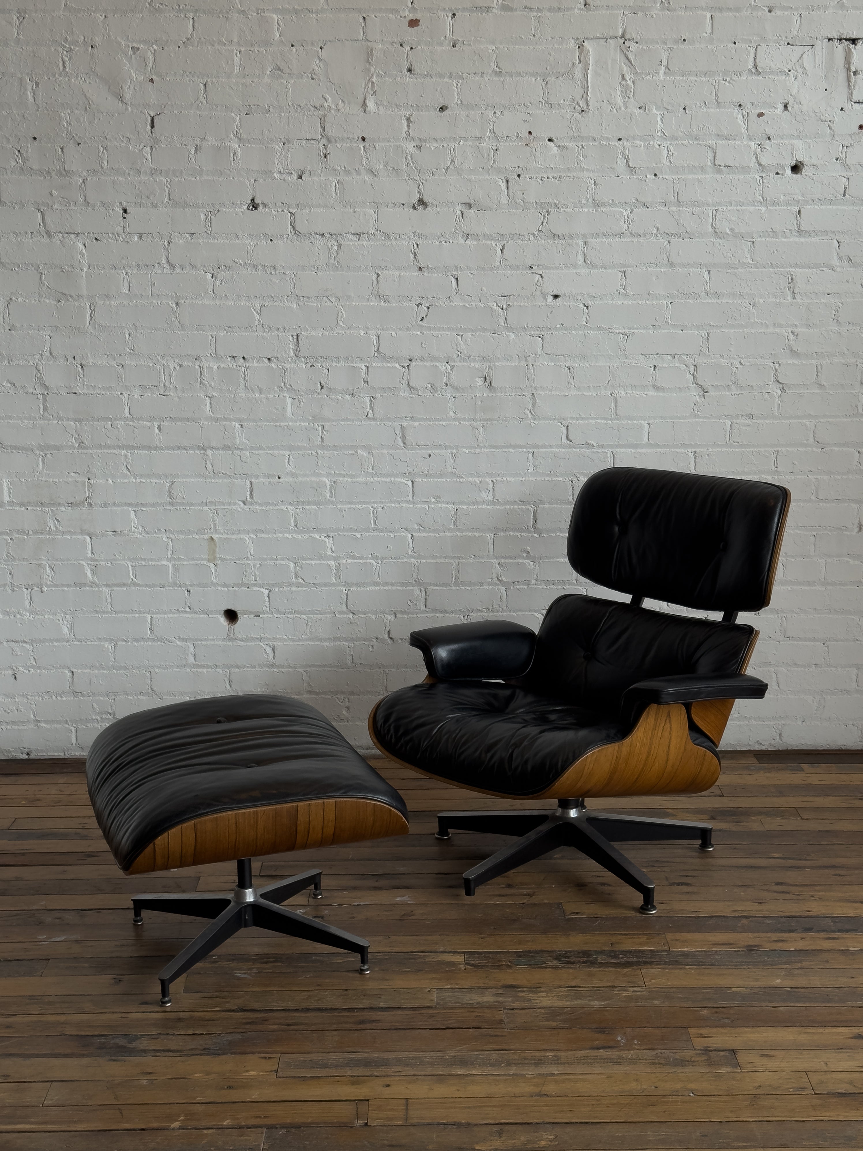 The Eames Lounge Chair + Ottoman